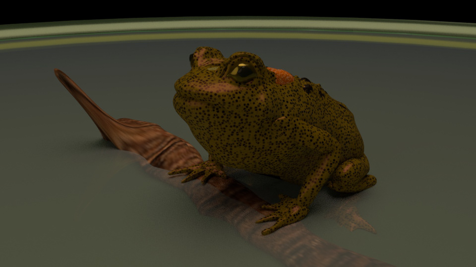 American Toad Sound Production; Modeled and Rendered in Maya 2020