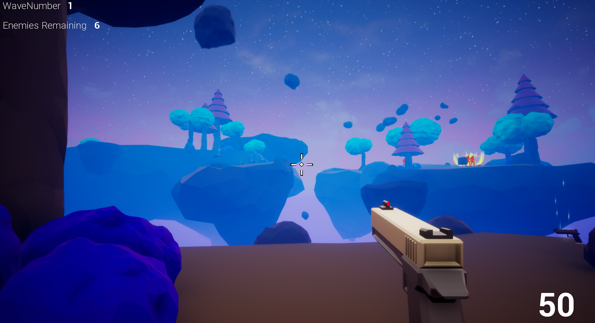 Space Scene with New Animation