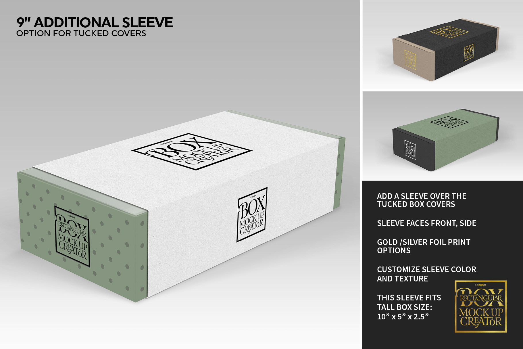 Download IN.C DESIGN STUDIO - Rectangular Box MockUp Creator