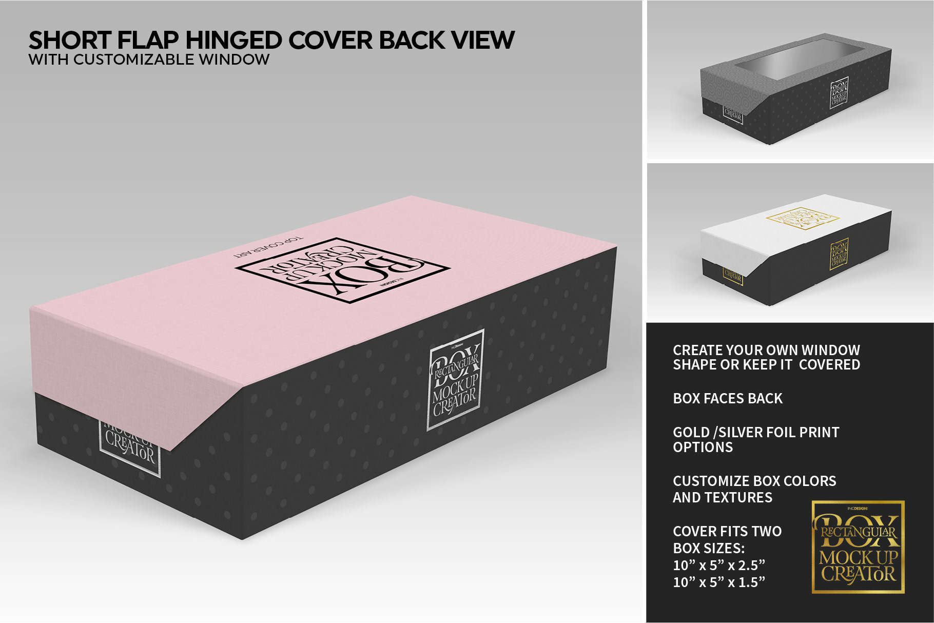 Download IN.C DESIGN STUDIO - Rectangular Box MockUp Creator