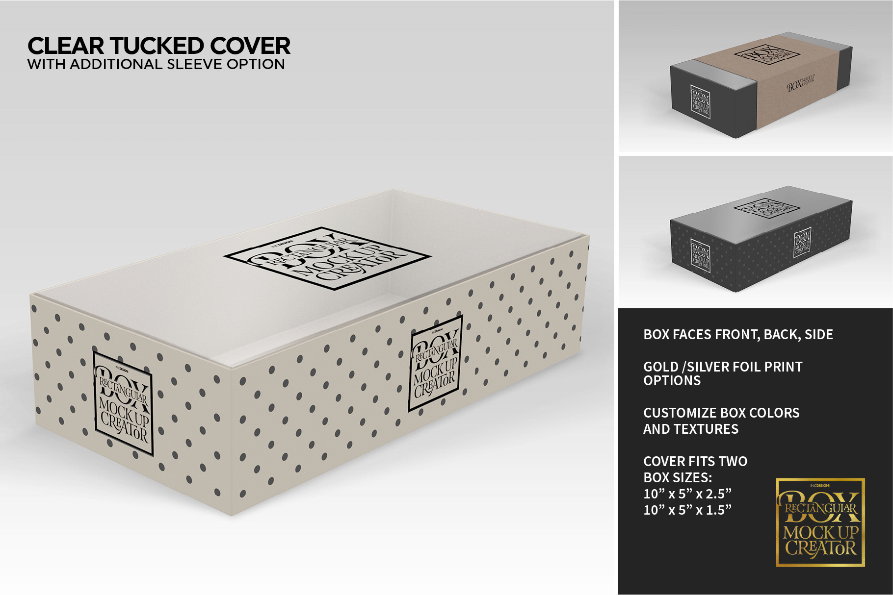 Download IN.C DESIGN STUDIO - Rectangular Box MockUp Creator