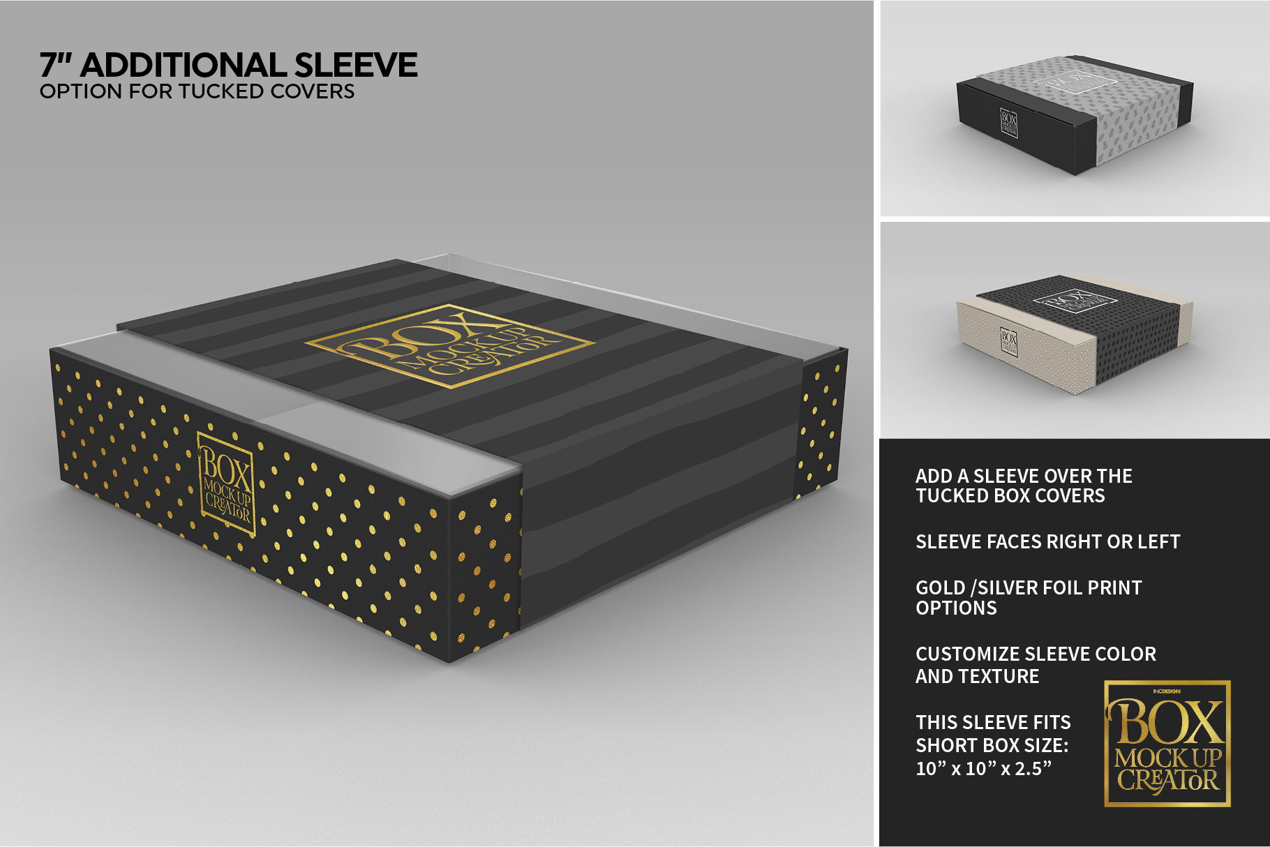 Download IN.C DESIGN STUDIO - Box Packaging Mockup Creator Square ...