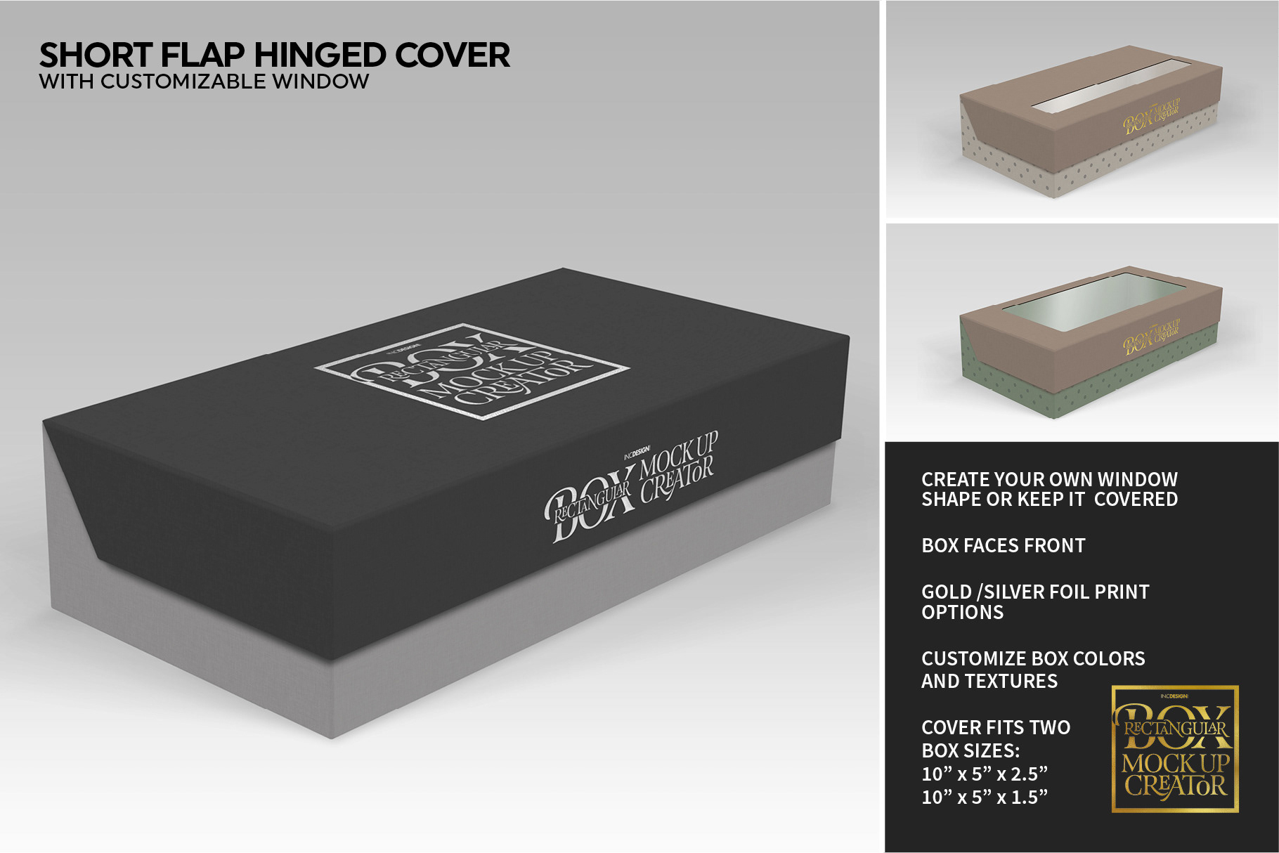 Download IN.C DESIGN STUDIO - Rectangular Box MockUp Creator