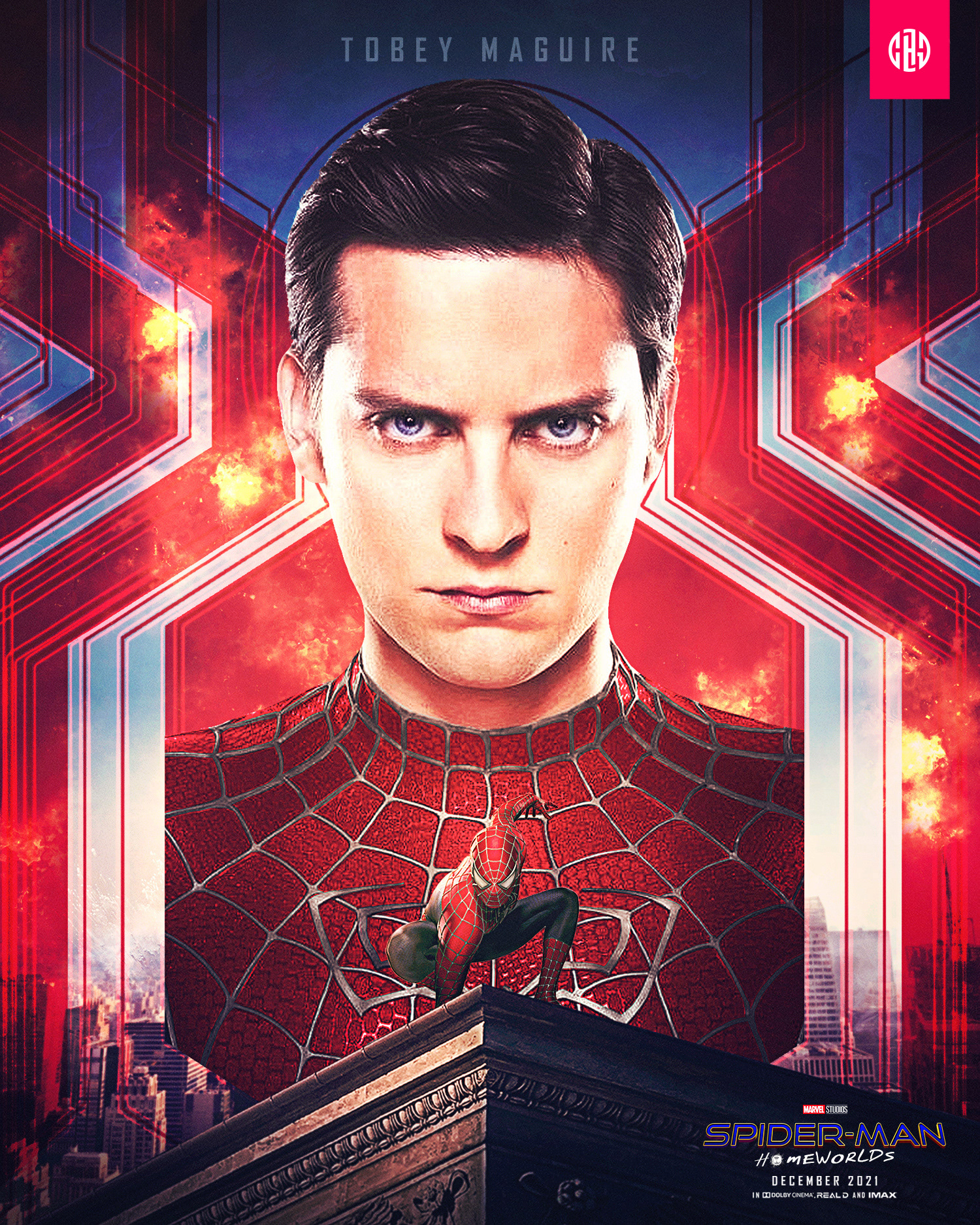 Chgraphics Marvel Studios Spider Man Homeworlds Maguire Poster