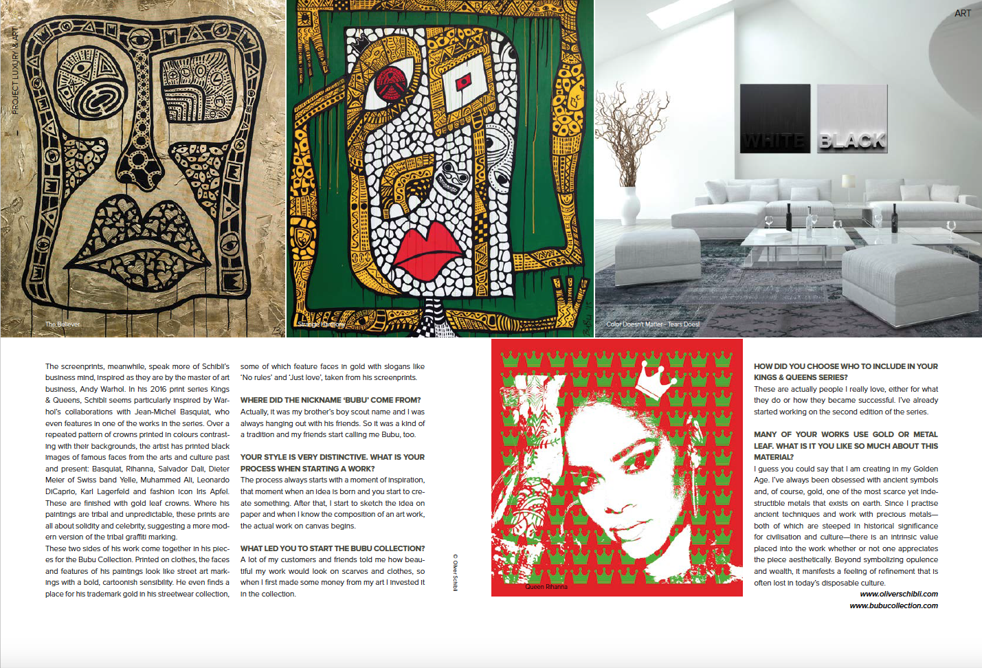 Projet Luxury & Art Magazin