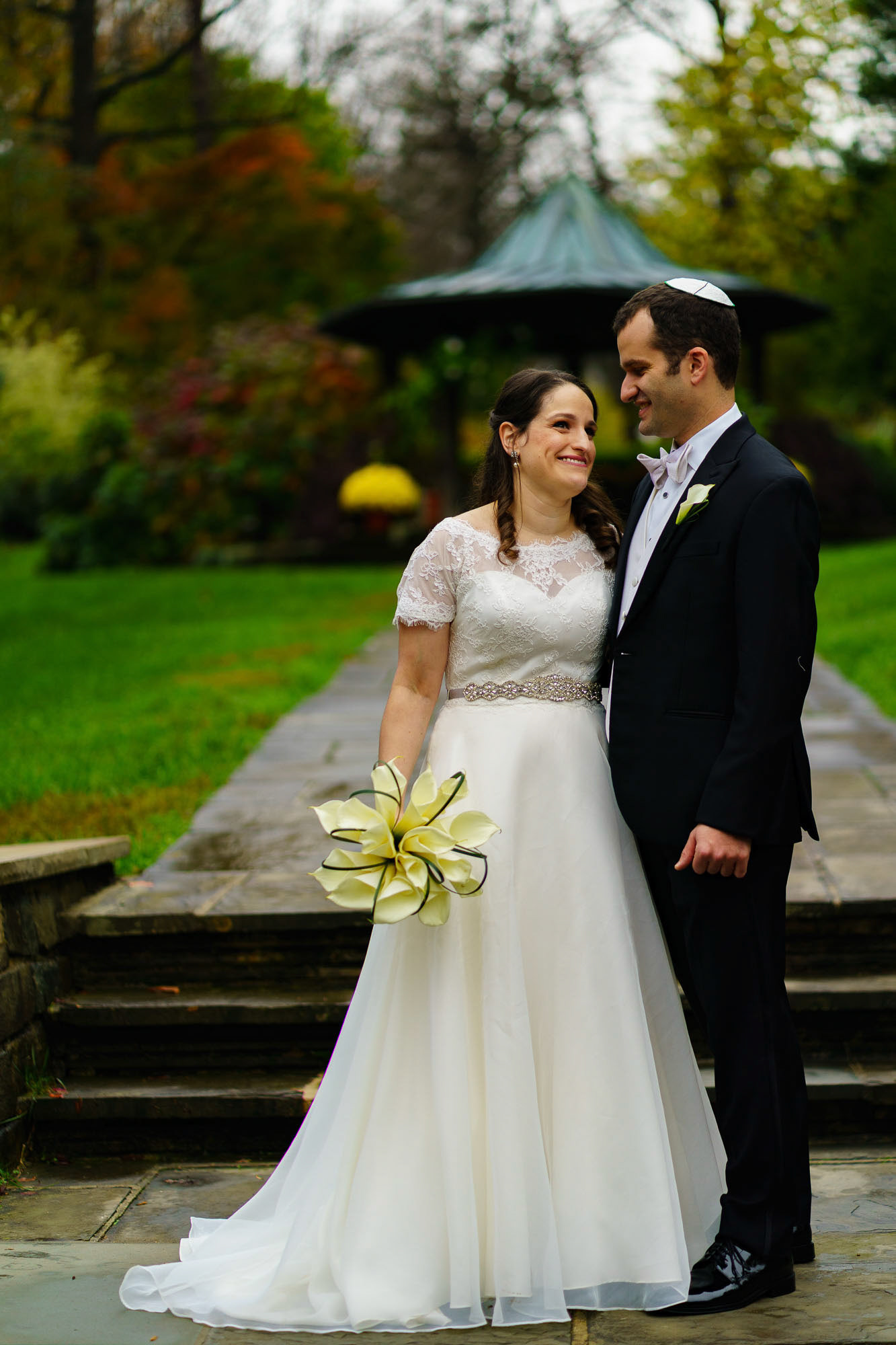 Shoshana and Dani wed at Brookside Gardens in Wheaton, MD on Sunday, November 1, 2020.