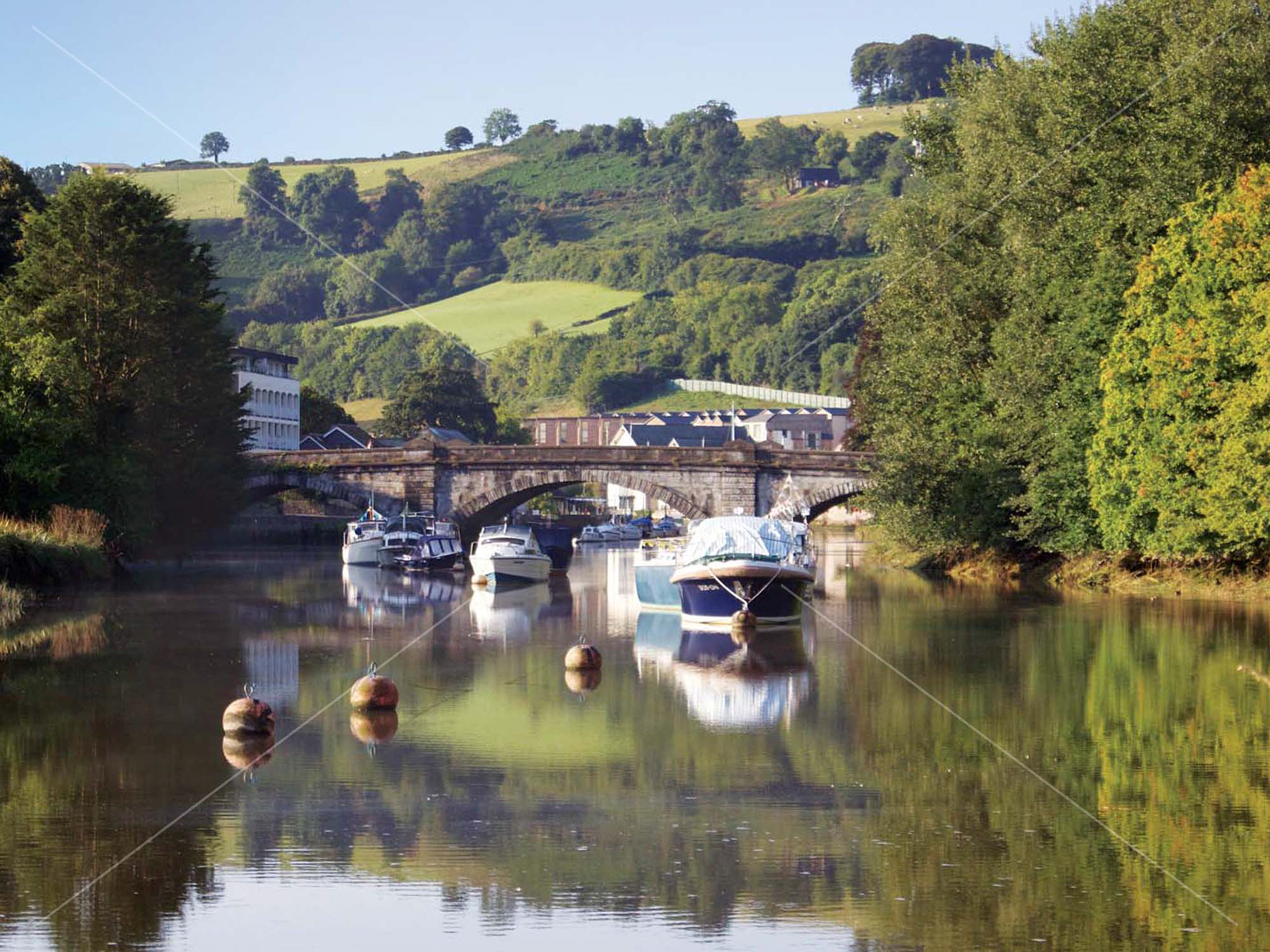 River Dart in Totnes