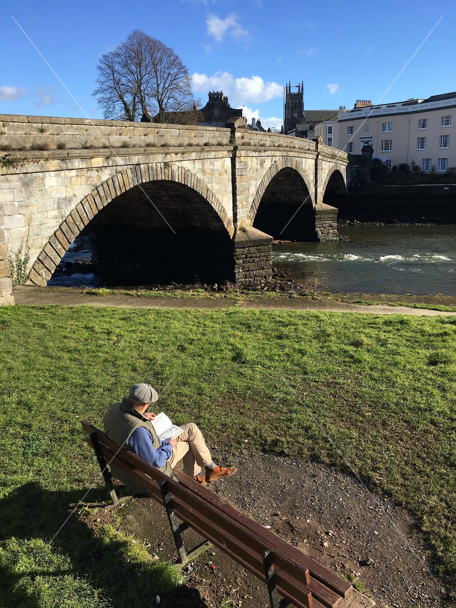 Brutus Bridge in Totnes