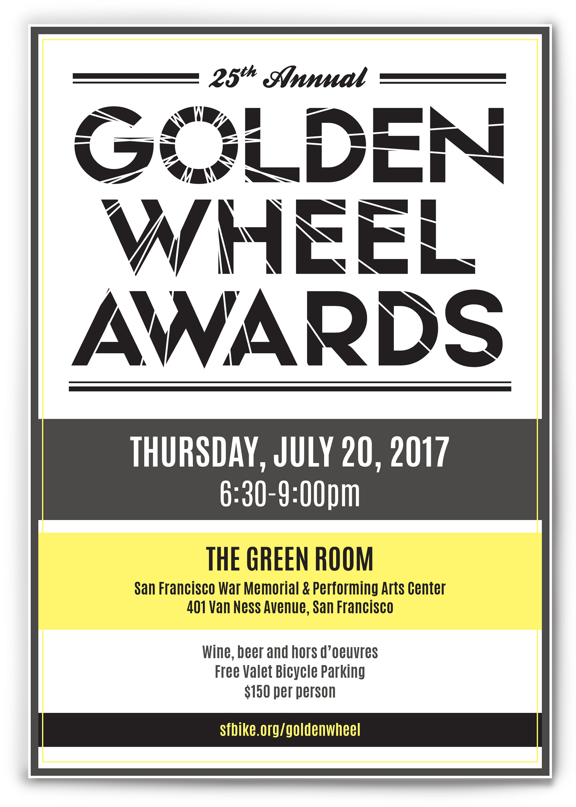 Program invitation front.