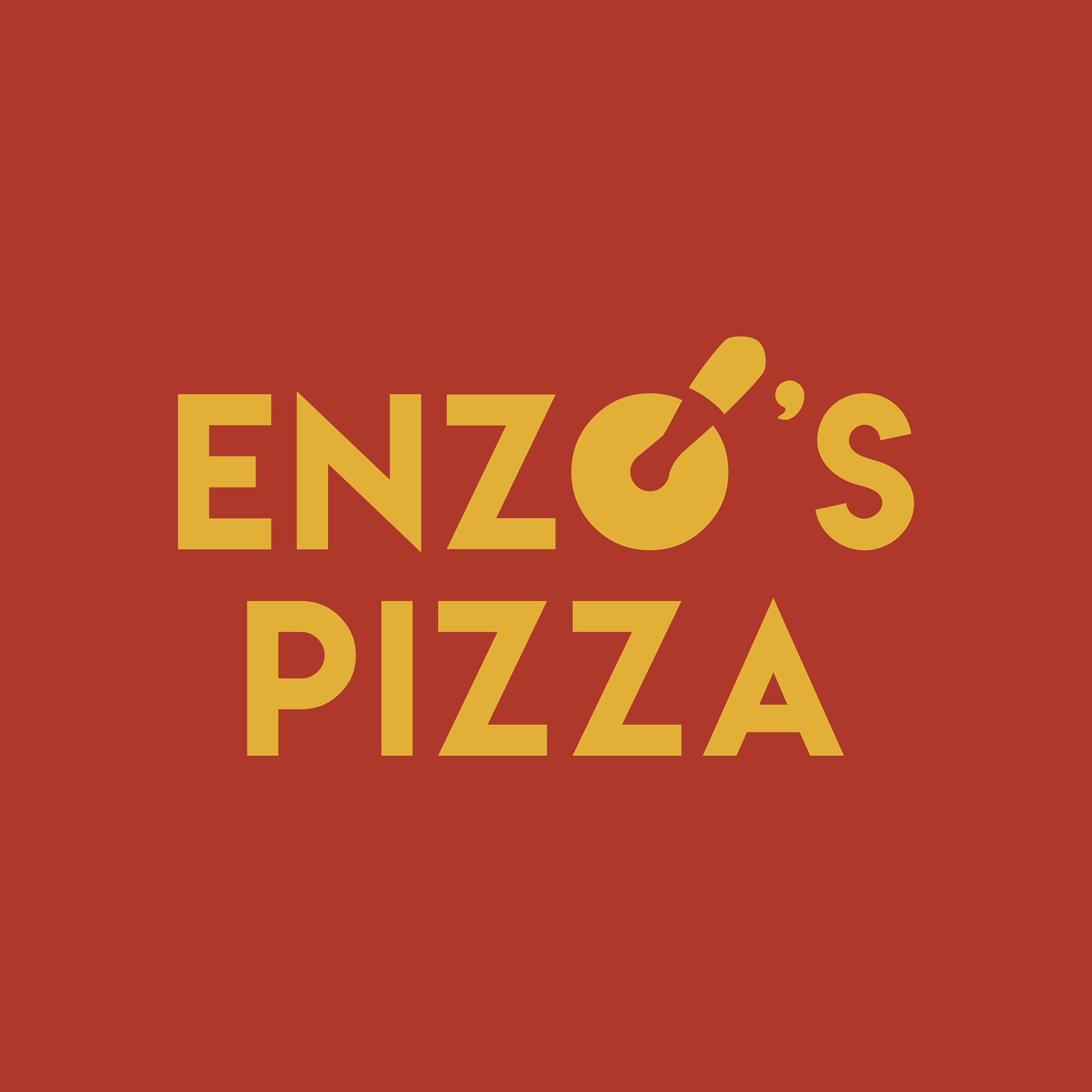 Evan Ramirez - Enzo's Pizza Logo Types