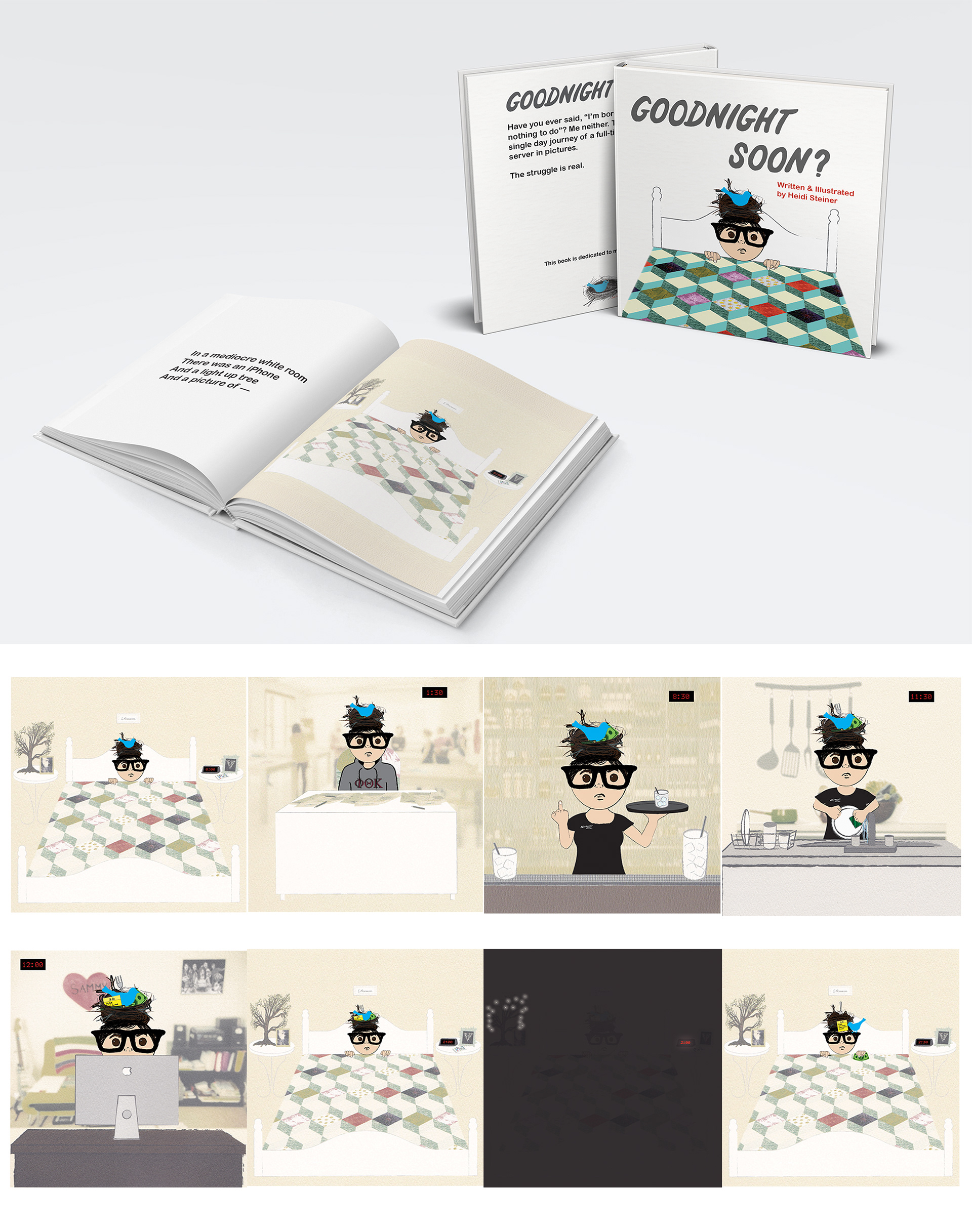 20 Page Written and Illustrated Board Book