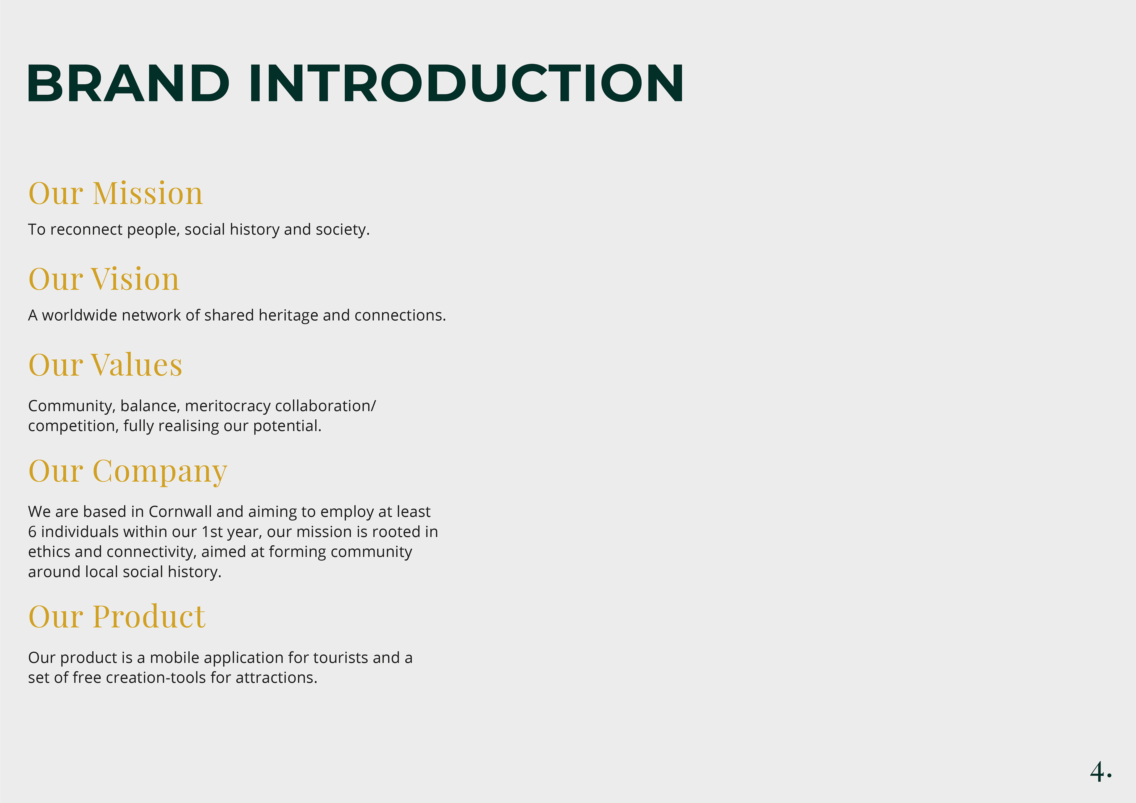 brand introduction guidelines for now and then a client of freelance graphic designer melissa carne