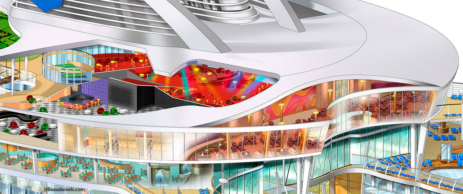 Allure of the Seas, Night Club.