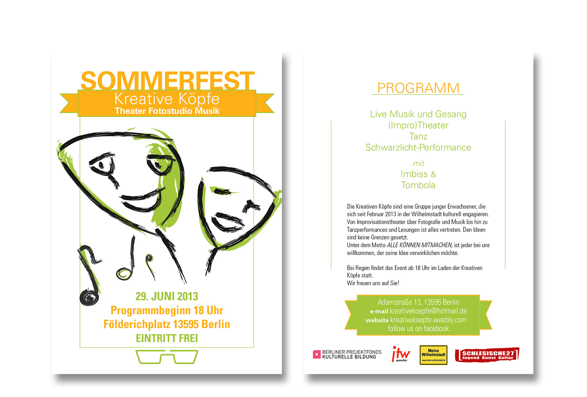 Sommerfest | Kreative Köpfe