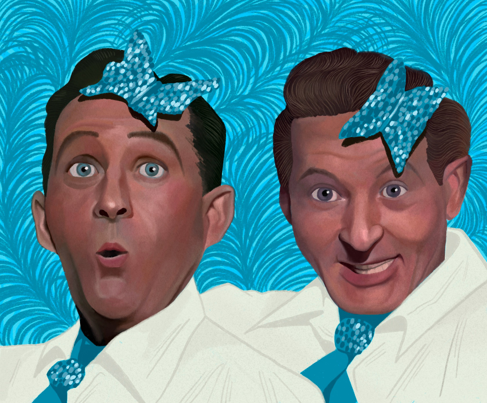 Bing Crosby and Danny Kaye in White Christmas - digital