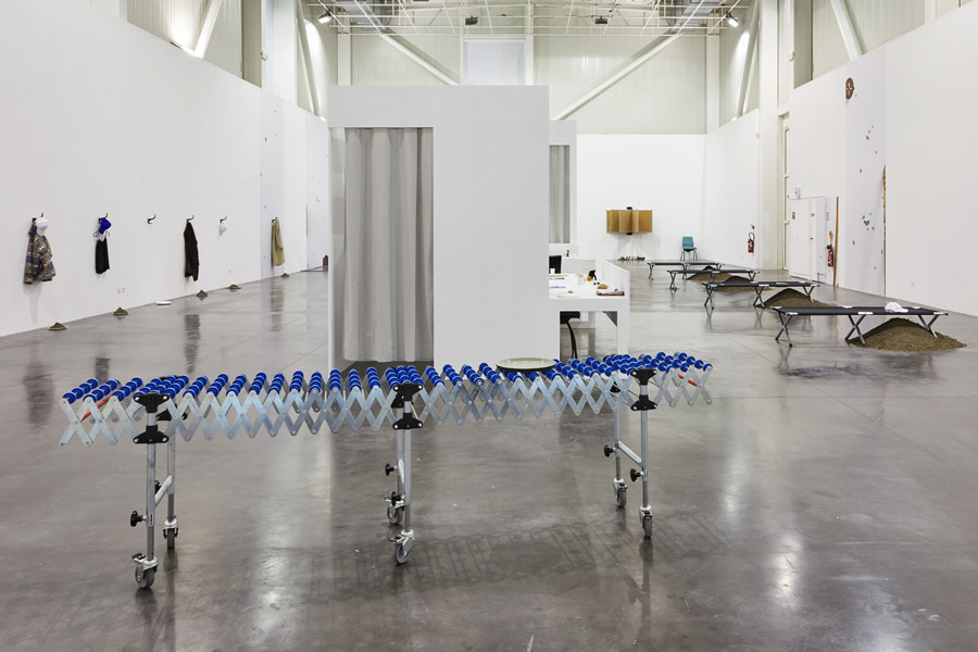 Emmanuelle Lainé, Suspension Volontaire de la Crédulité, Panorama 2019, exhibition view, Credit : Jeanchristophe Lett
