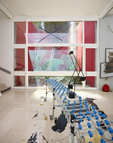 Emmanuelle laine, Villa Arson, exhibition view 2016