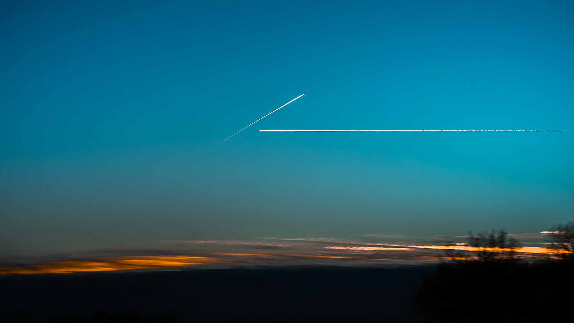 Two Planes - Landscape Photography