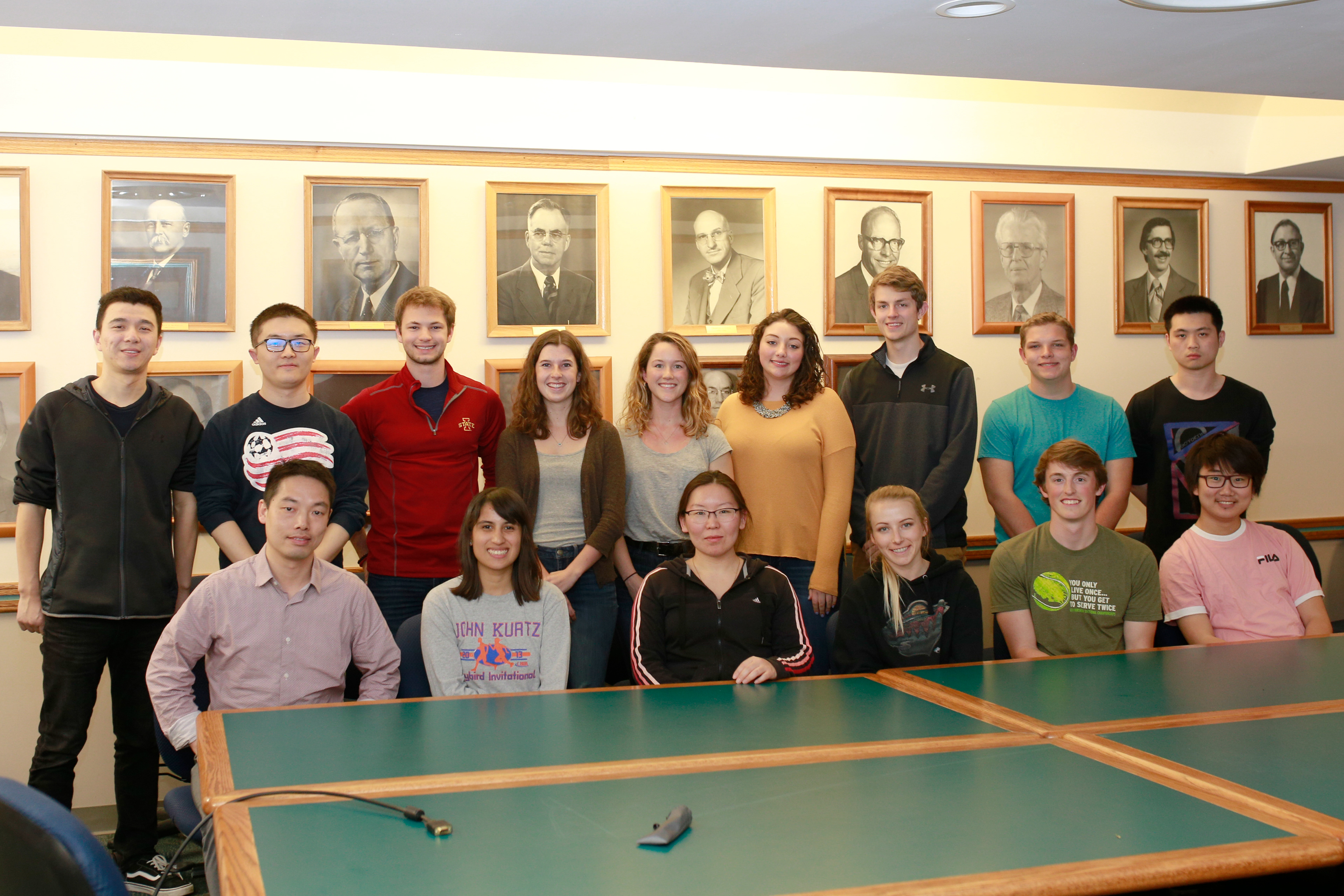 Group meeting with Chemistry Department Chairs
