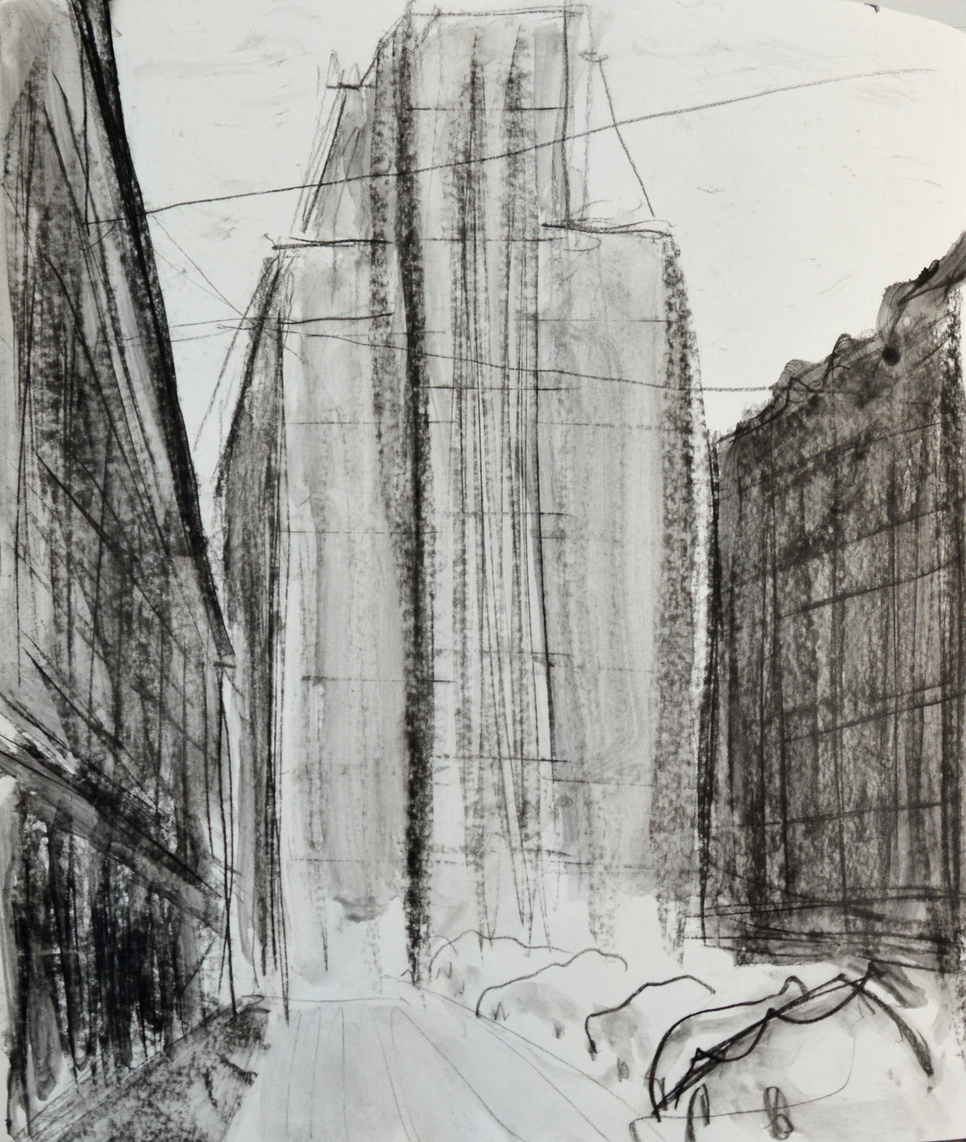 5-minute sketch - graphite on paper, 2014