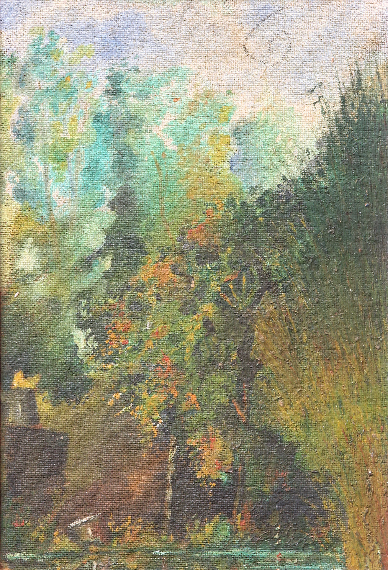 n.409 "Paisaje de la Quinta de Udave" Year:1949  38 x 27cm