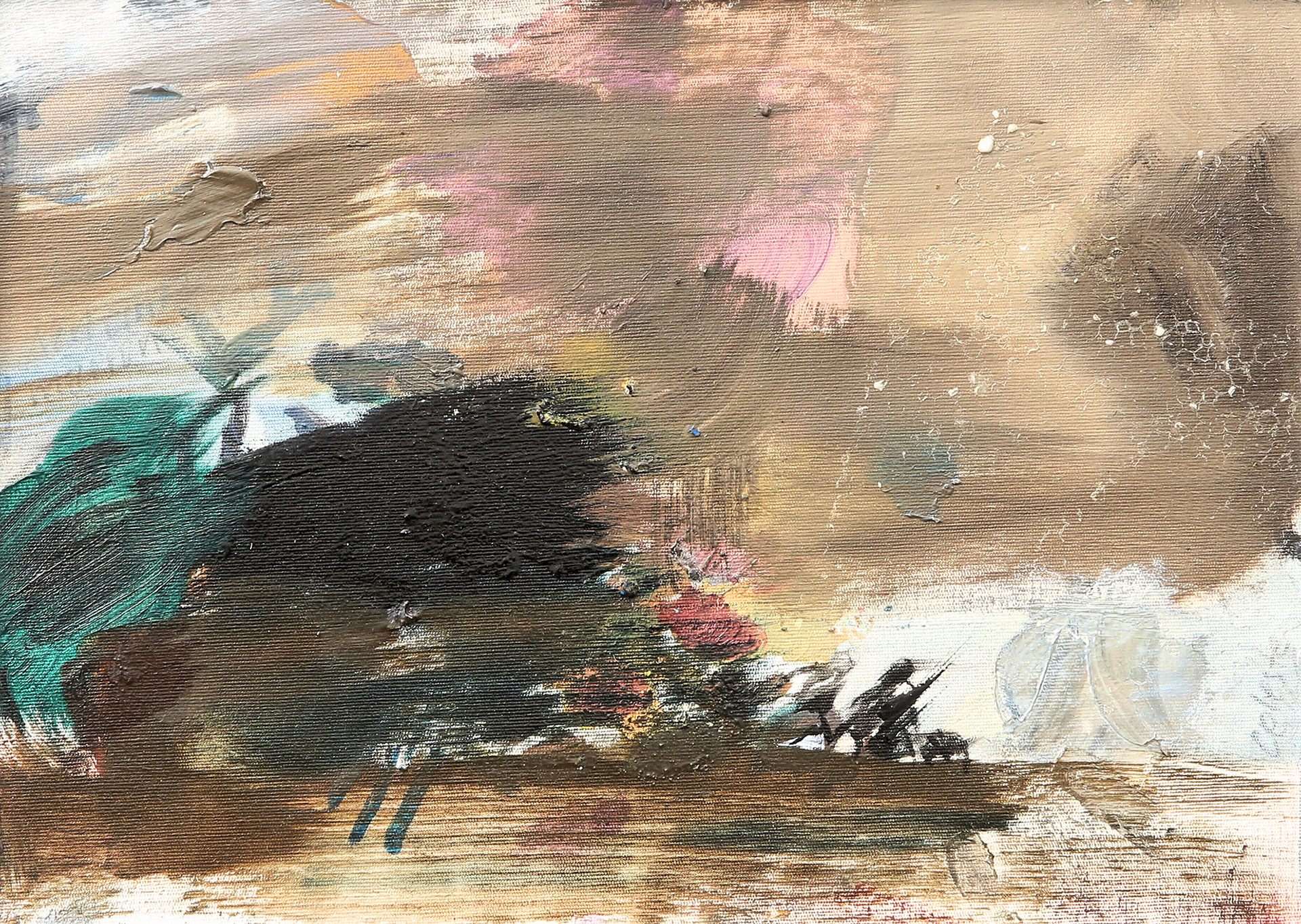 n.388 "Hurricane" Oil on canvas. Year:2016  40 x 29cm