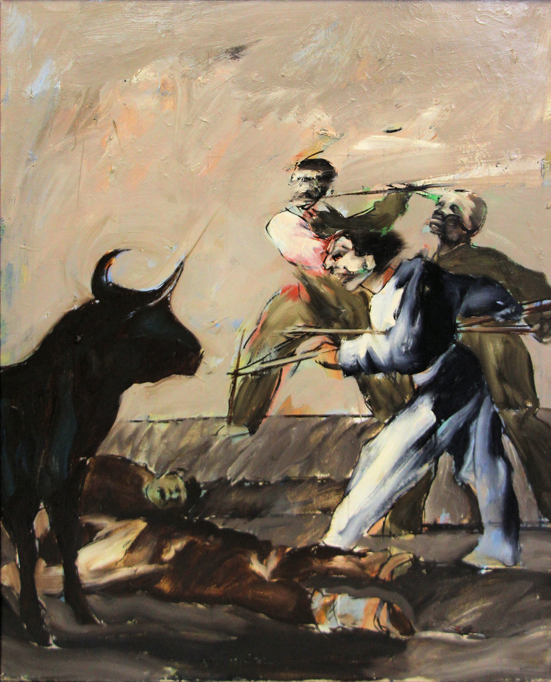 n.127 "Tauru IV" Oil on canvas  Year:1978  81 x 100cm