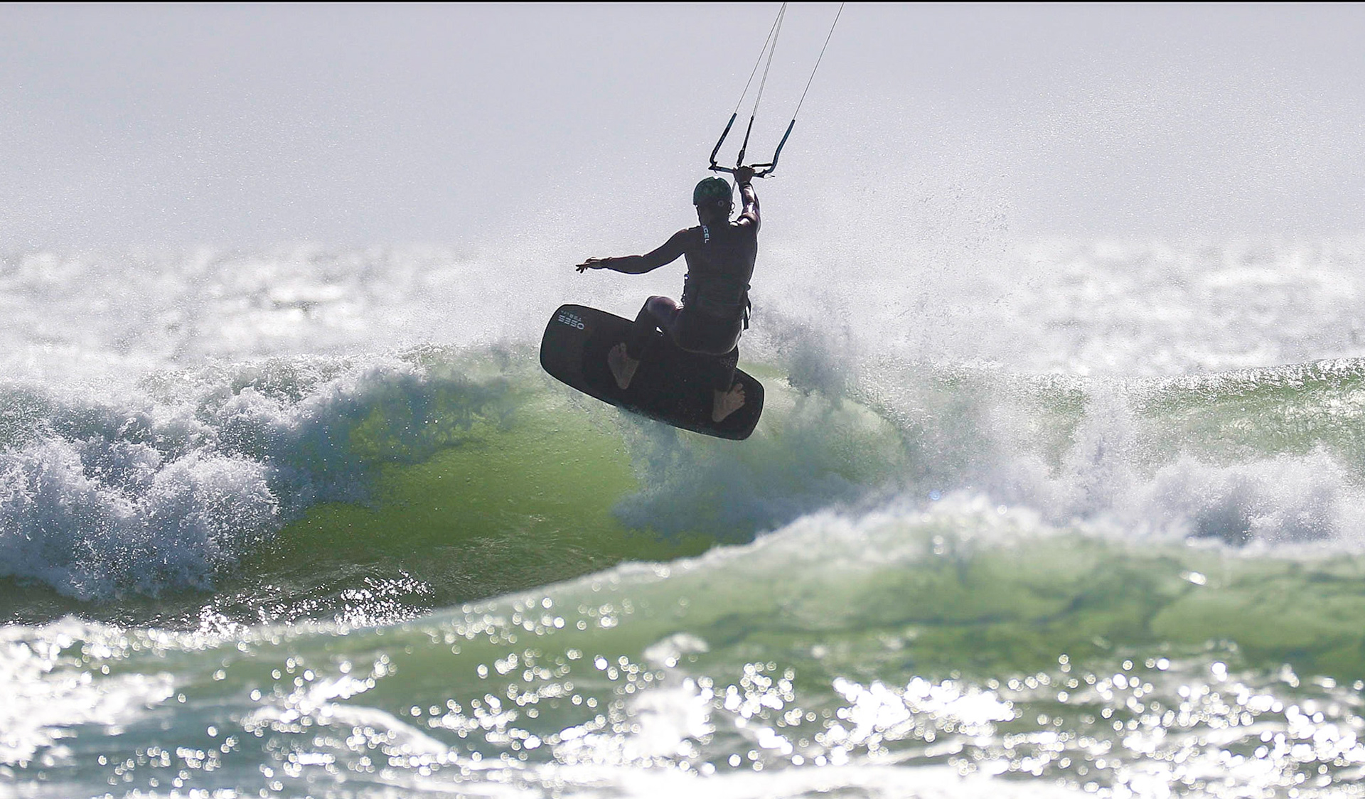 Foil Kiteboarding with Buzzi