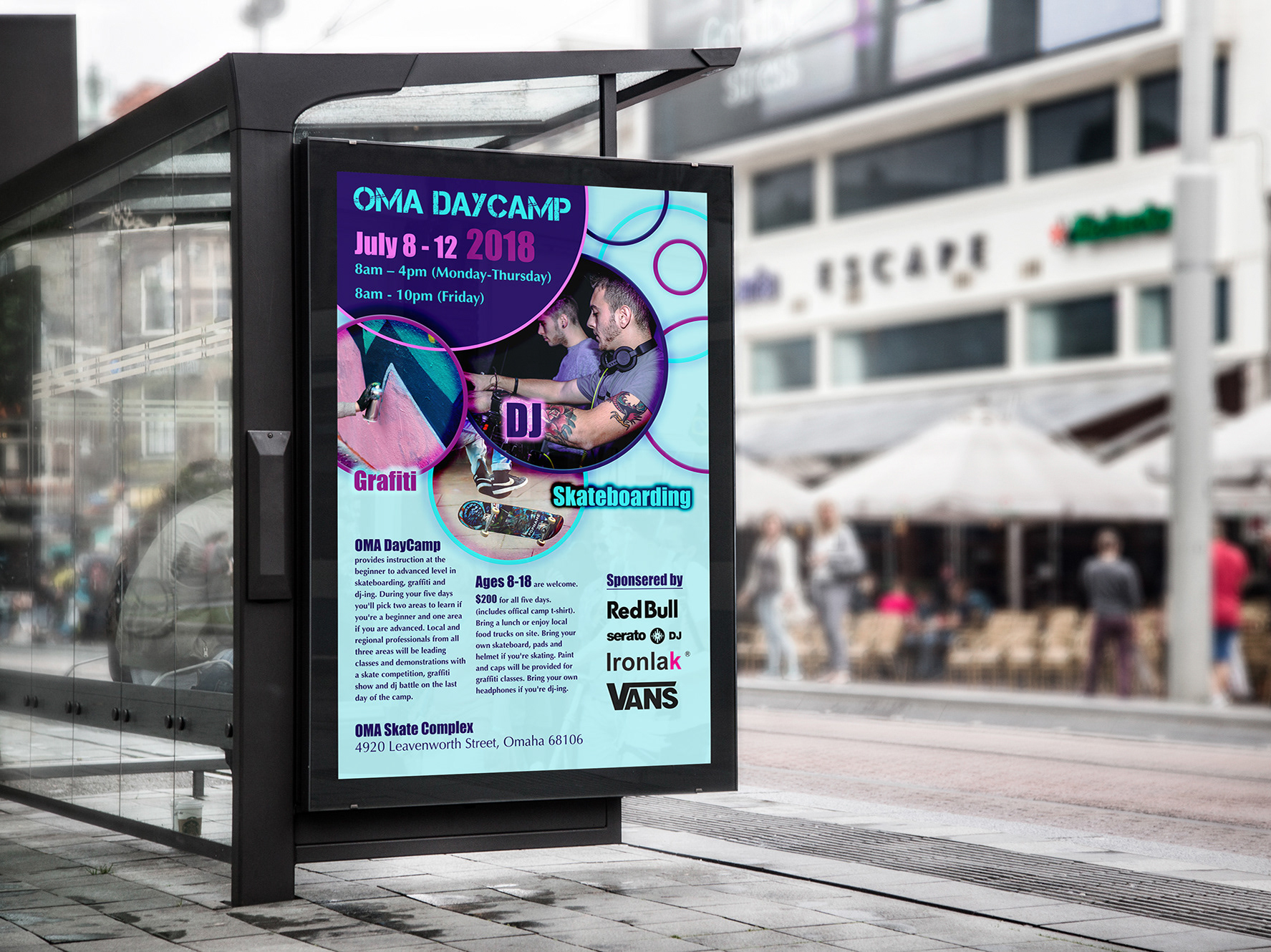 Ruwaida Alnajjar Graphic Design Artist Oma Day Camp