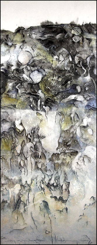Primordial Deep (2014): 40 x 16 x 1.5 inches