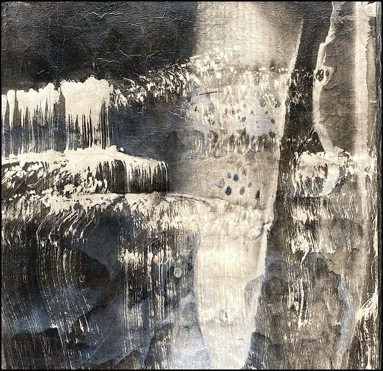 Confluence (2021): 18 x 18 x .75 inches