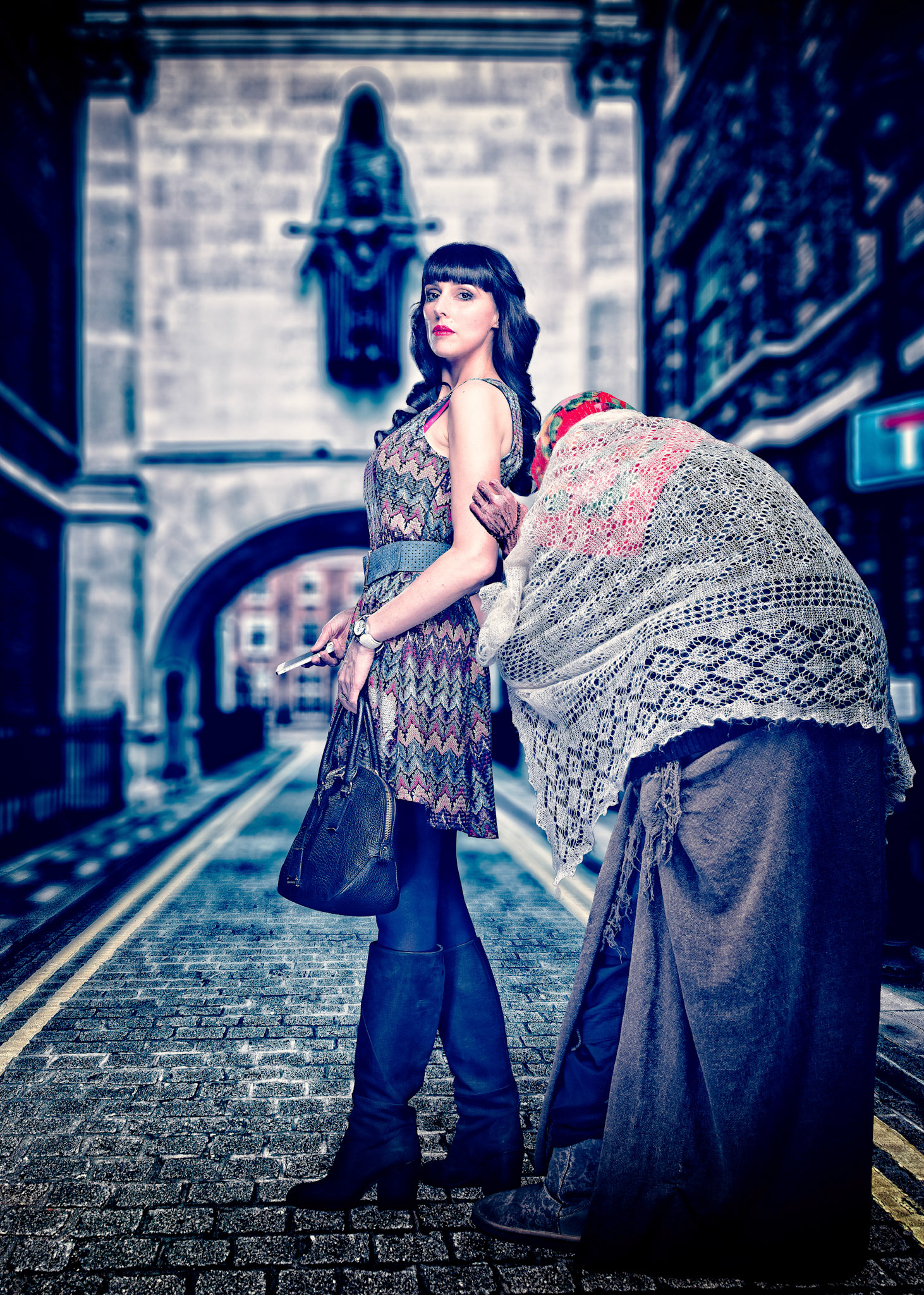 Capricho No. 16: Dios la perdone: y era su madre (For Heaven's sake: and it was her mother) 