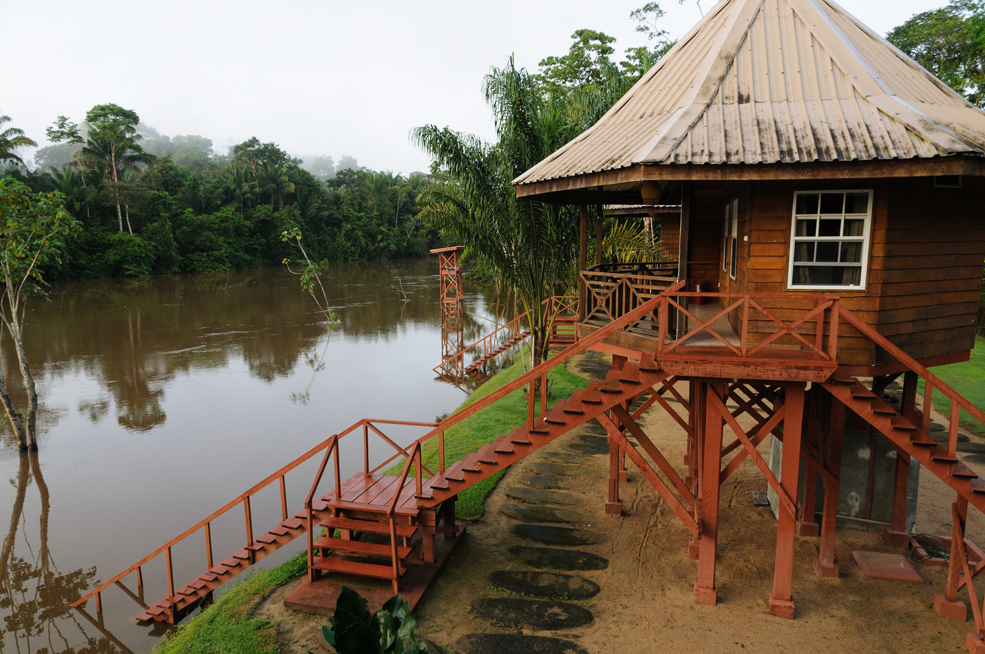 Tourist River cottages at Kabalebo
