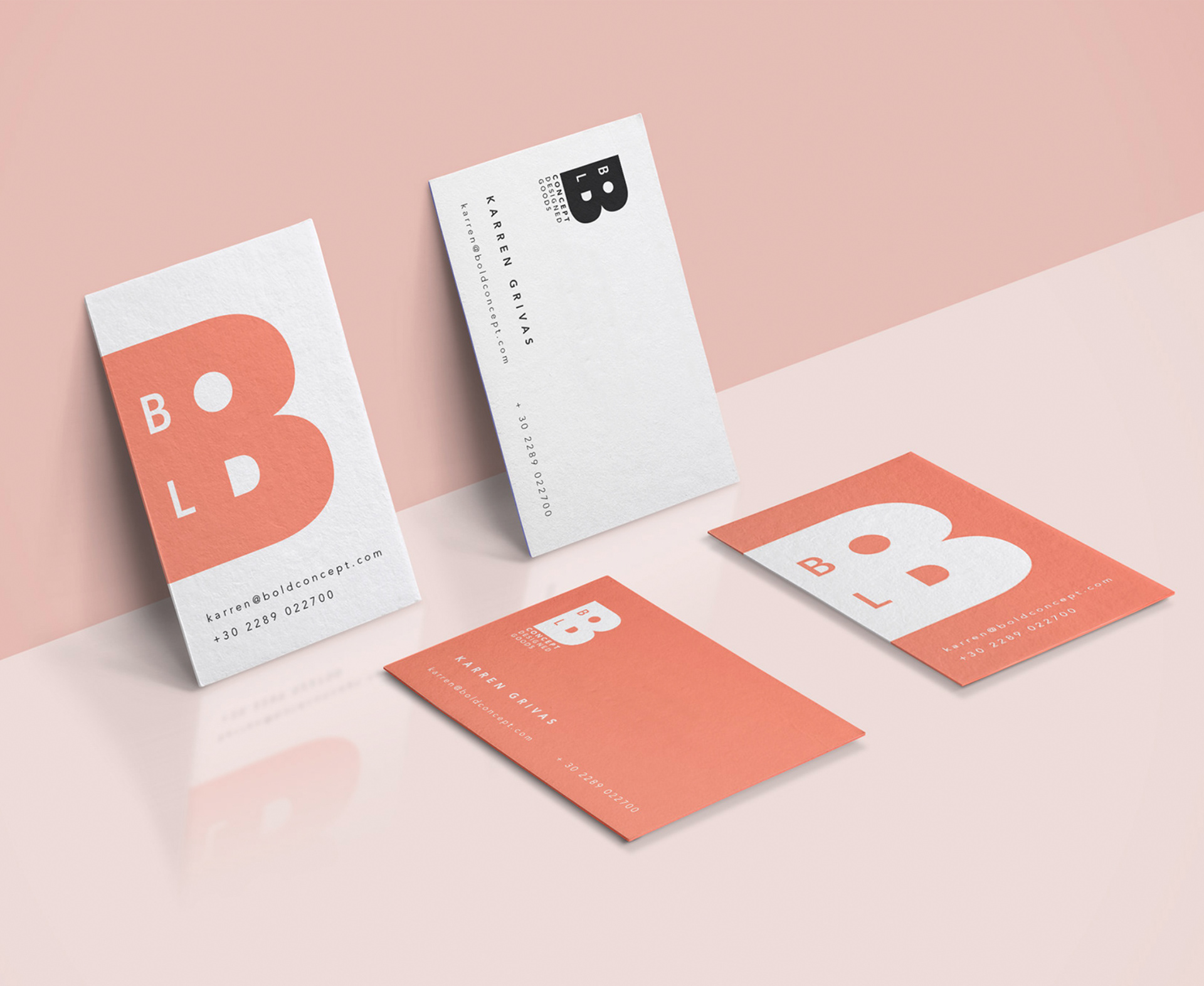 BOLD CONCEPT / LOGO & BUSINESS CARD DESIGN