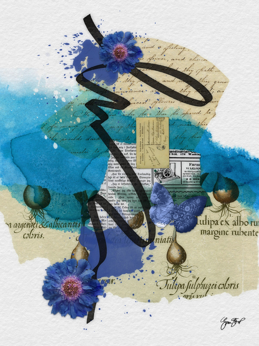 Blue April by Gina Startup