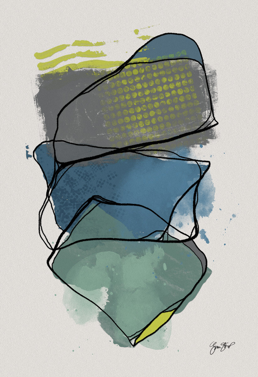 Muted Stones by Gina Startup