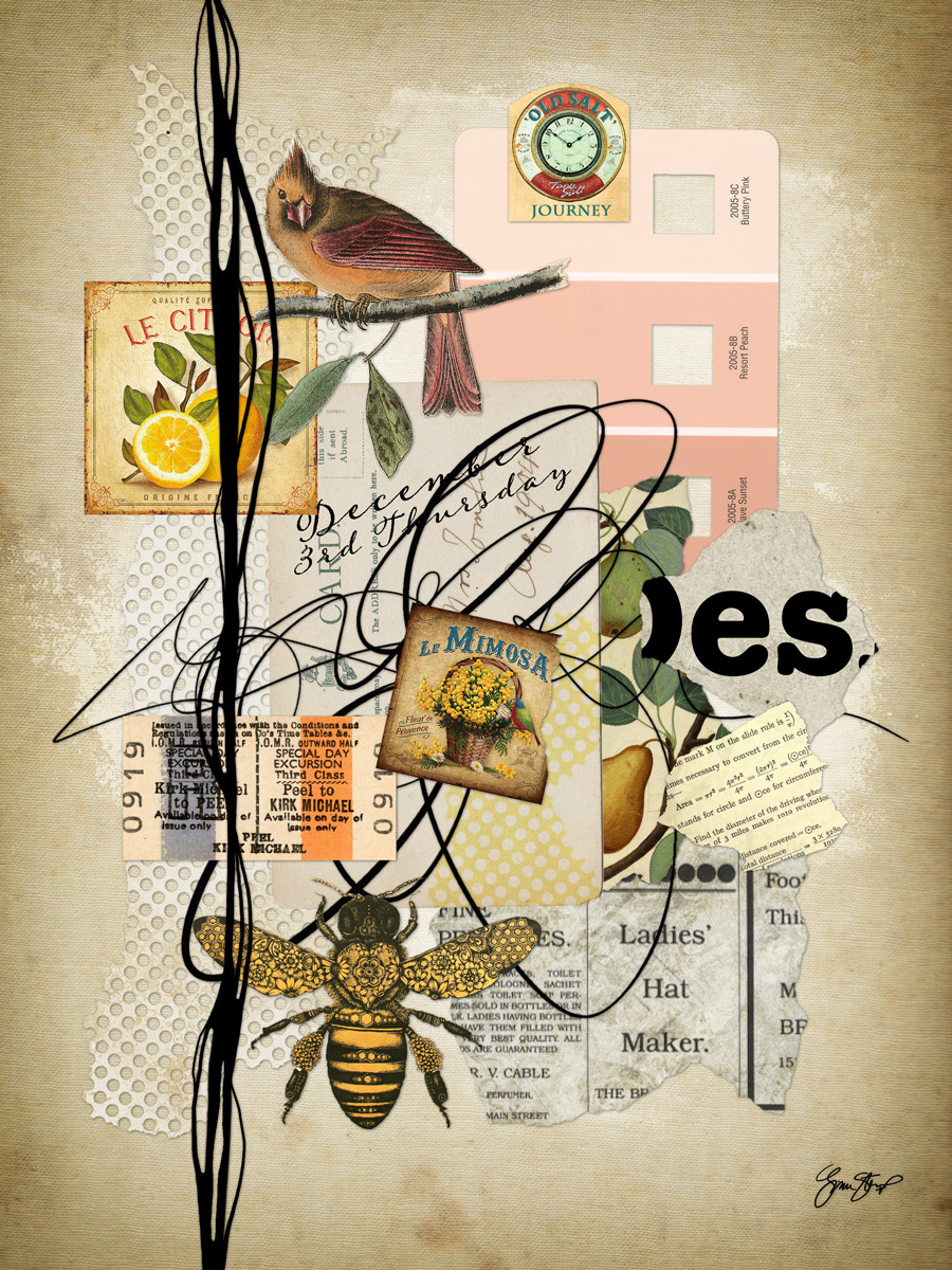 Floral Bee by Gina Startup
