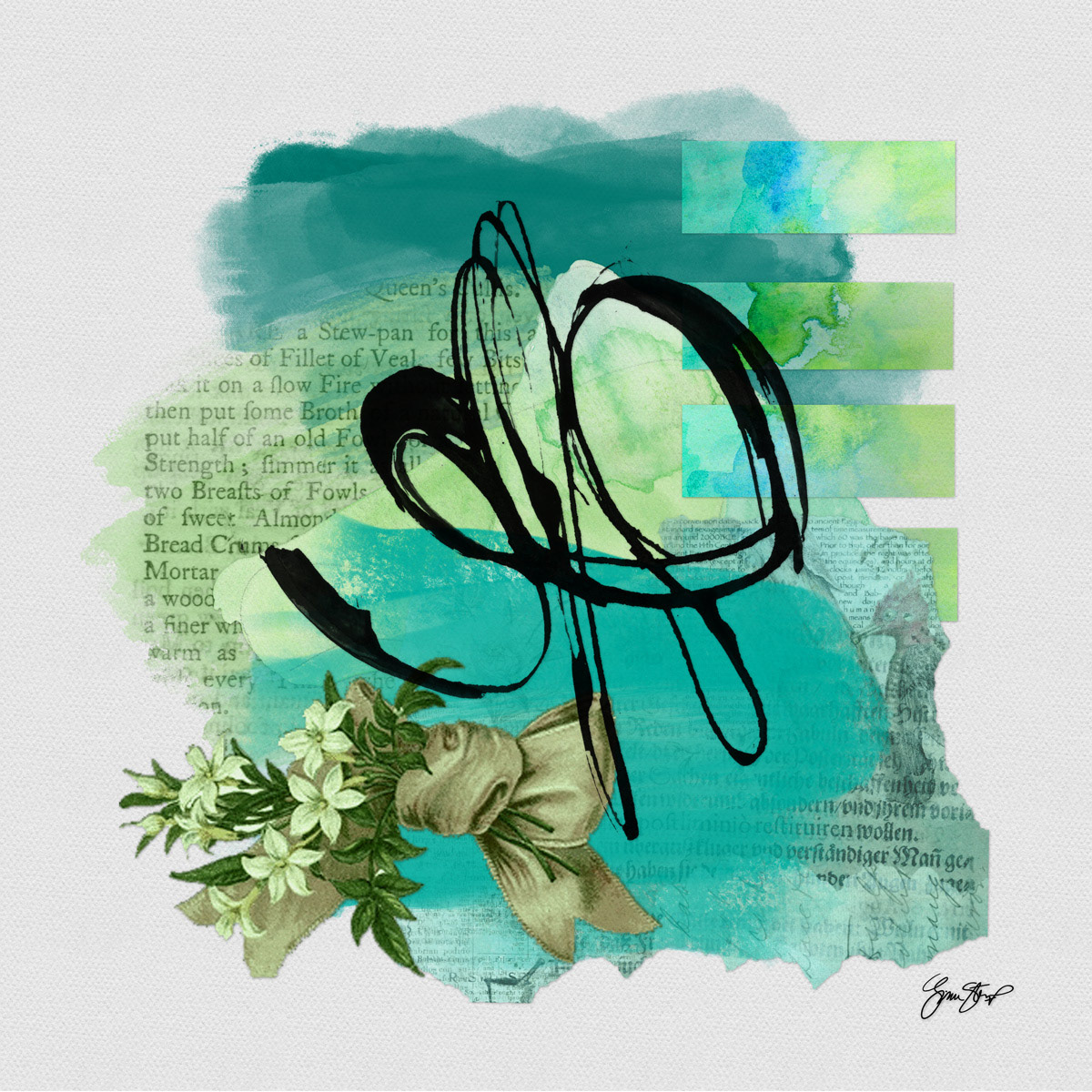 Teal Sky by Gina Startup