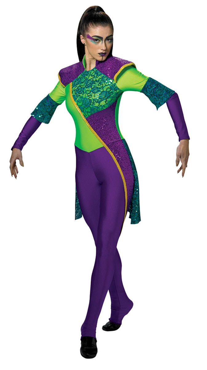 lime/purple