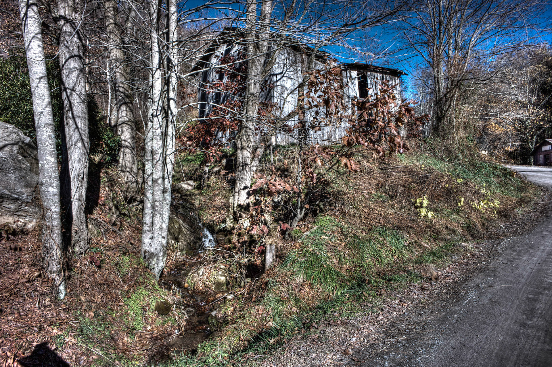 Barn on the Way to Max Patch Bald