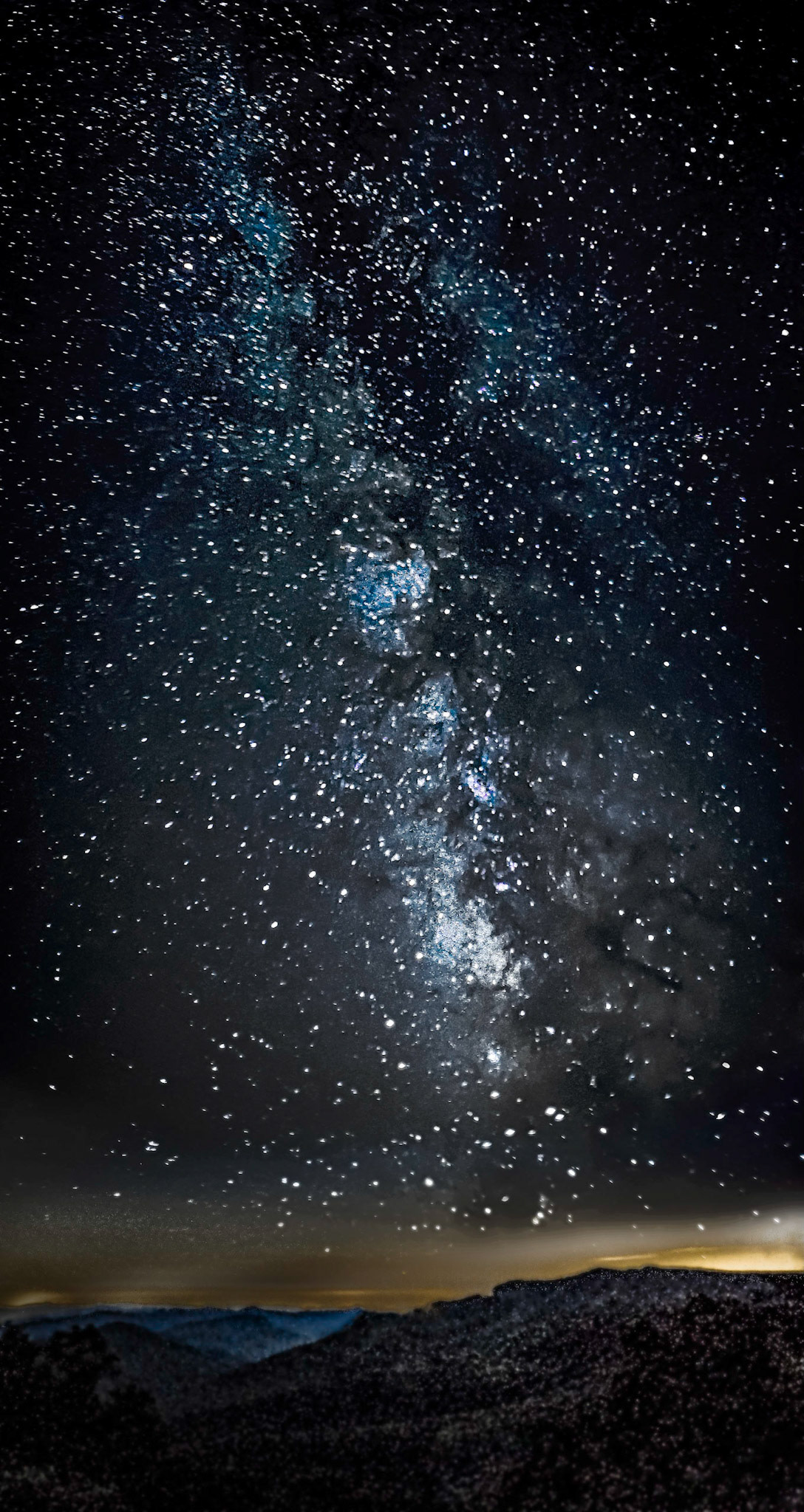 Milky Way Over Looking Glass Rock