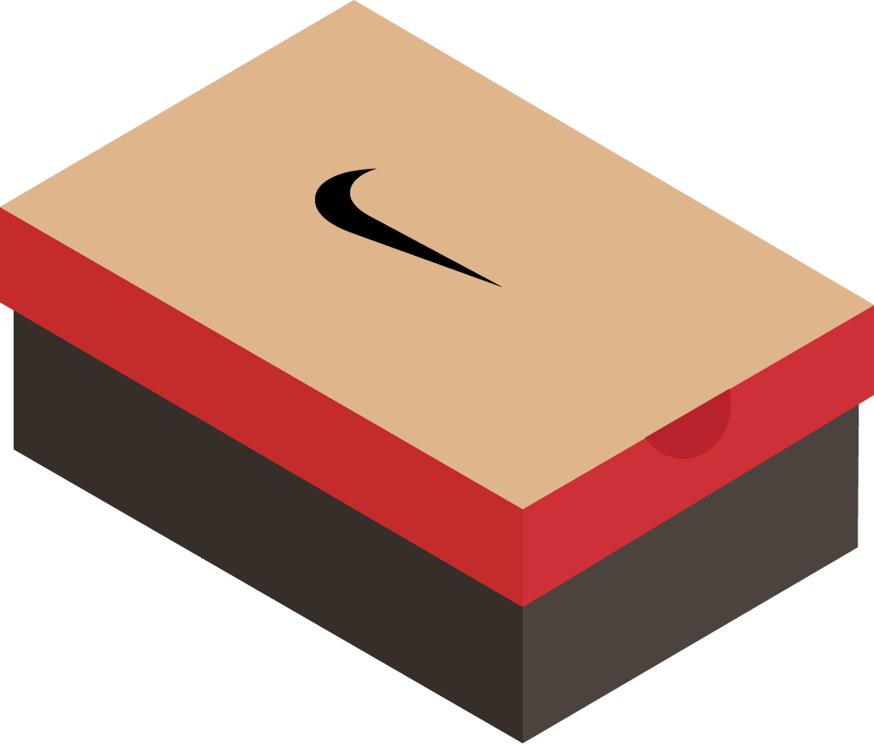 nike box with holes