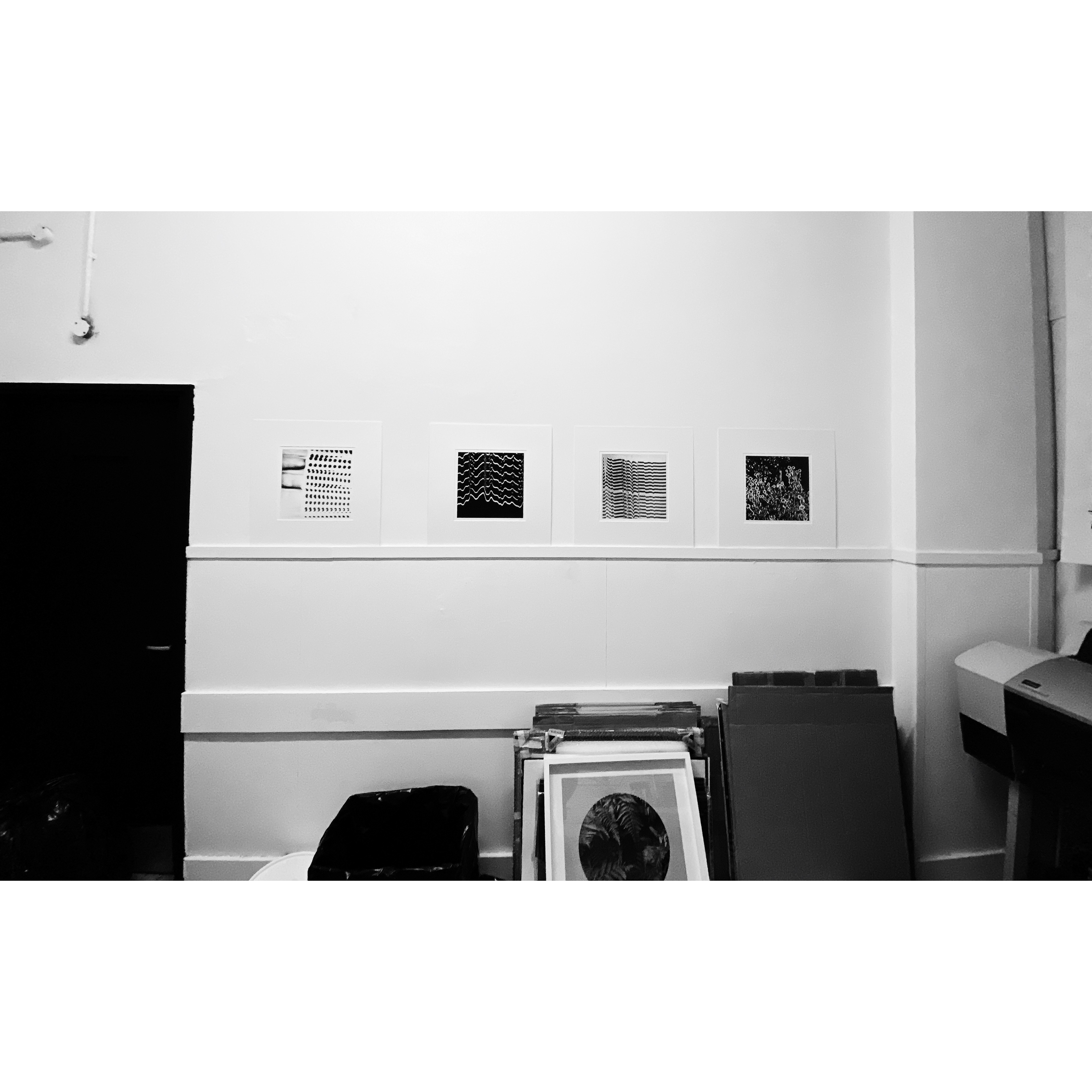 In the studio