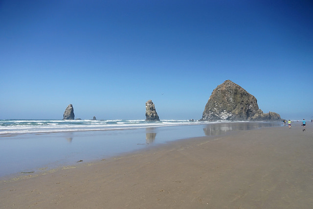 Haystack Rock in Cannon Beach, OR