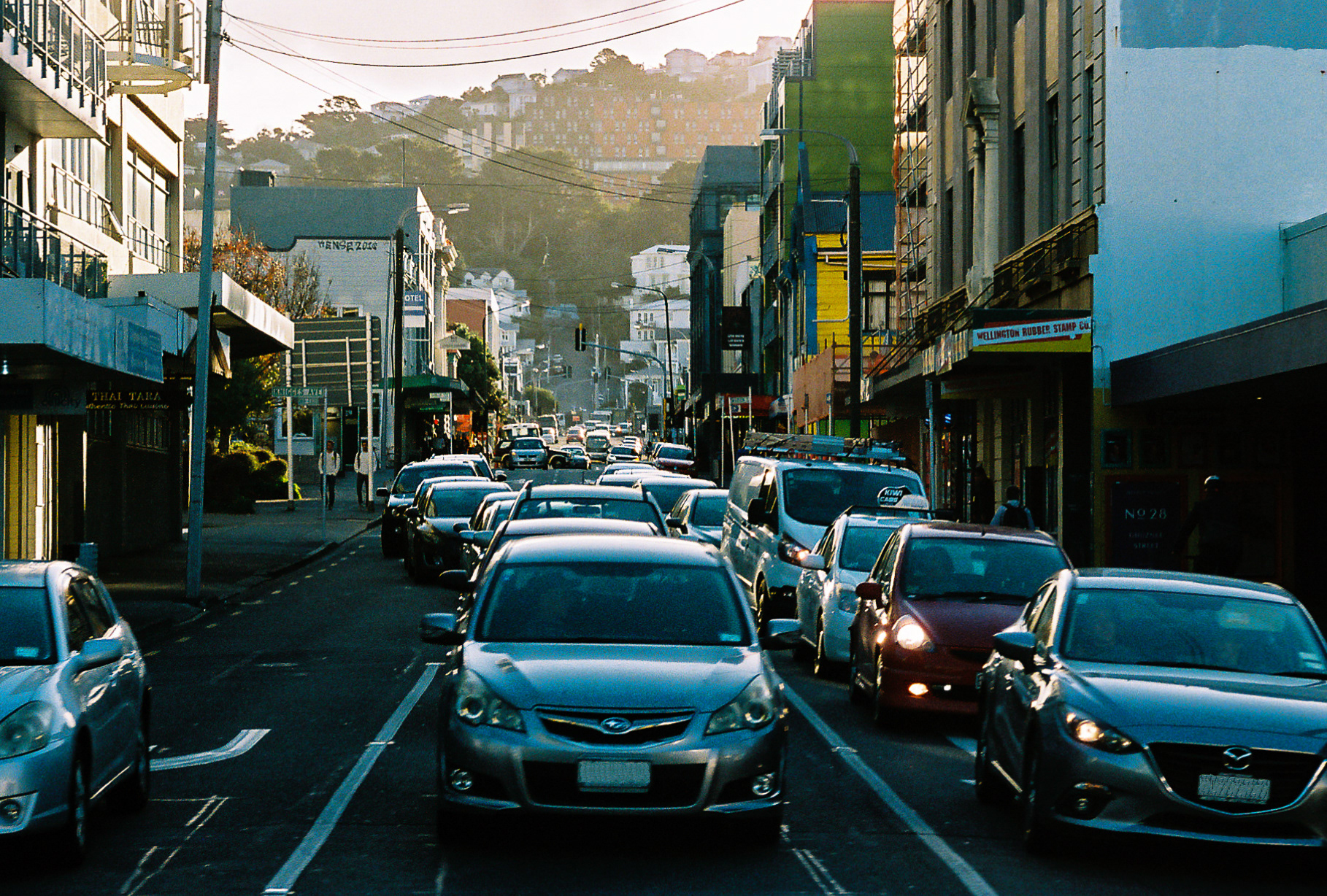 Vivian Street, Wellington NZ. Lomo800