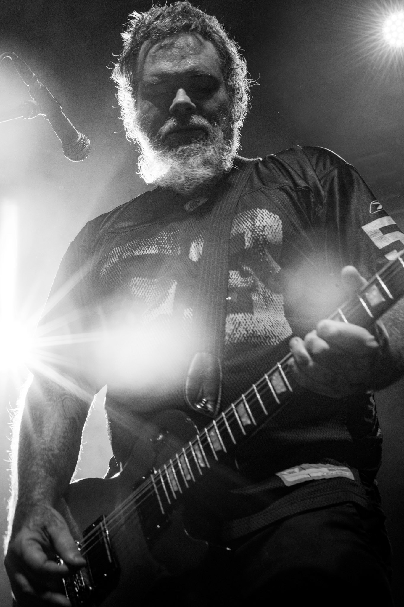 Neurosis - USA Oakland - pionierzy post metalu w warszawskiej Progresji, formacja kalifornijczyków napędzana przez Scott Kelly i Steve von Till wyszła od sluge metal, industrial, doom metal, hardcore punk, grunge, southern rock, po noise rock. Produkcja Knock Out Productions, fot. Andrzej kaziq Wasilkiewicz/Reporter