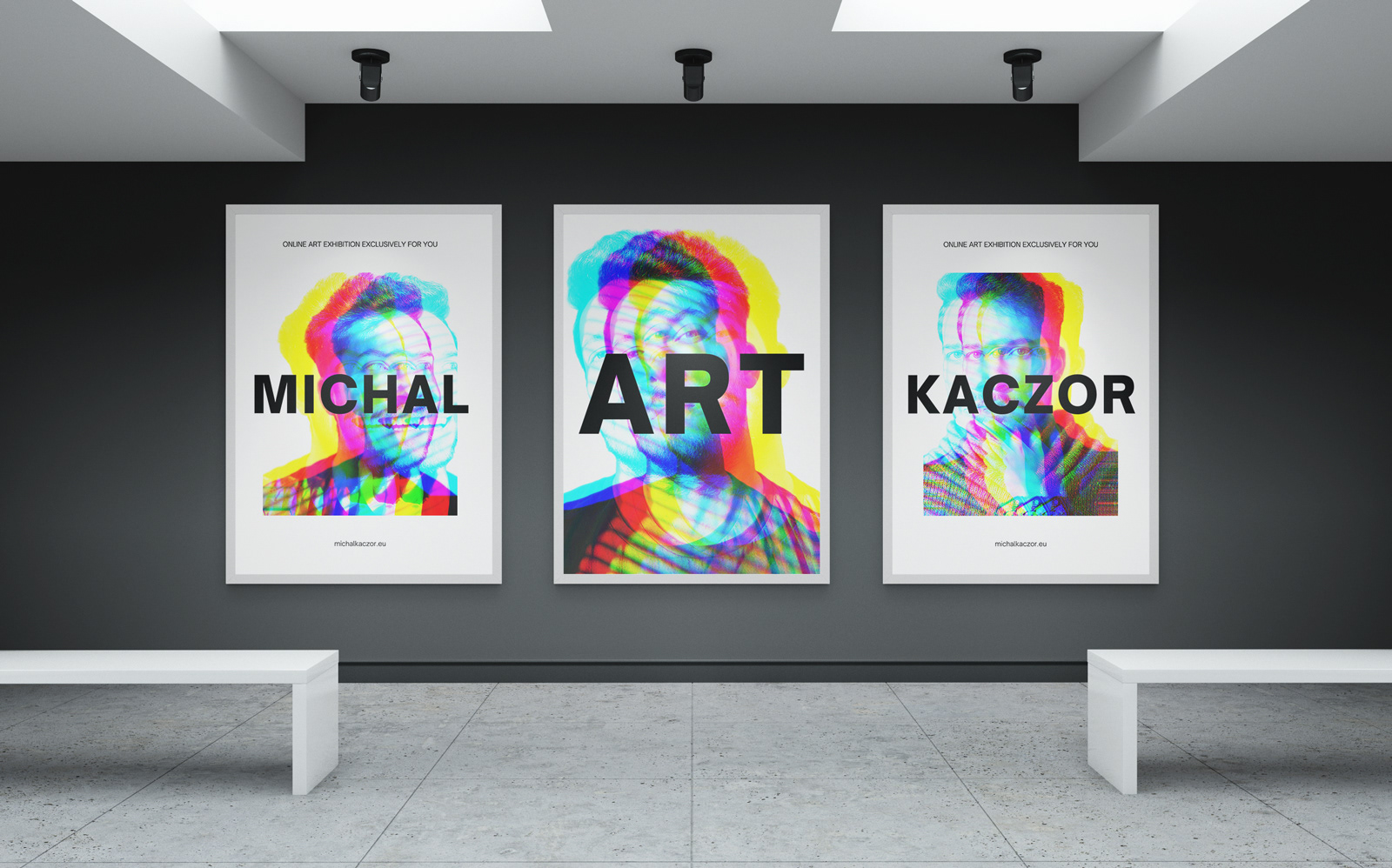 Galerie obrazů s nápisy Michal Kaczor ART