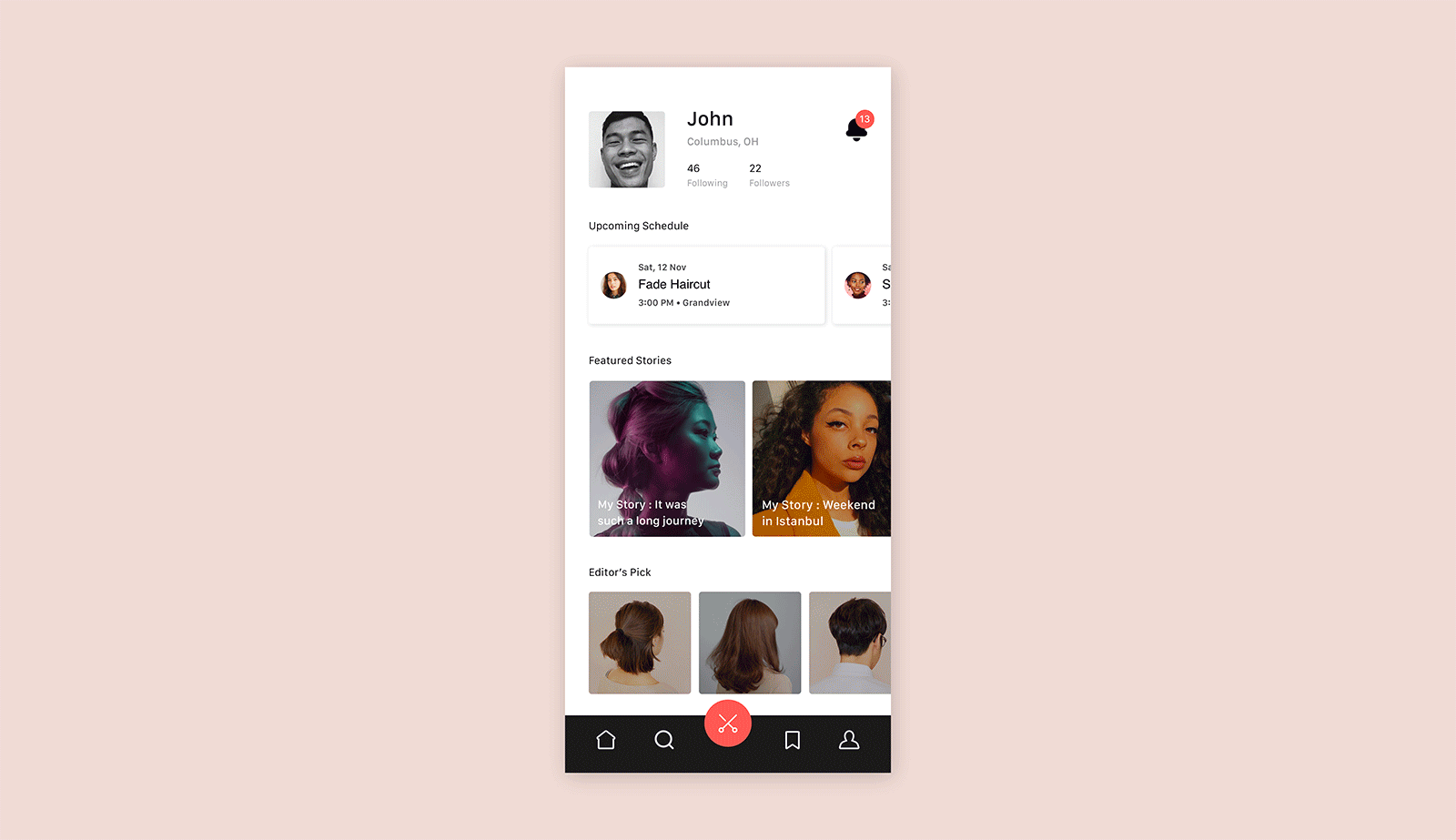 Aveda International mystory app