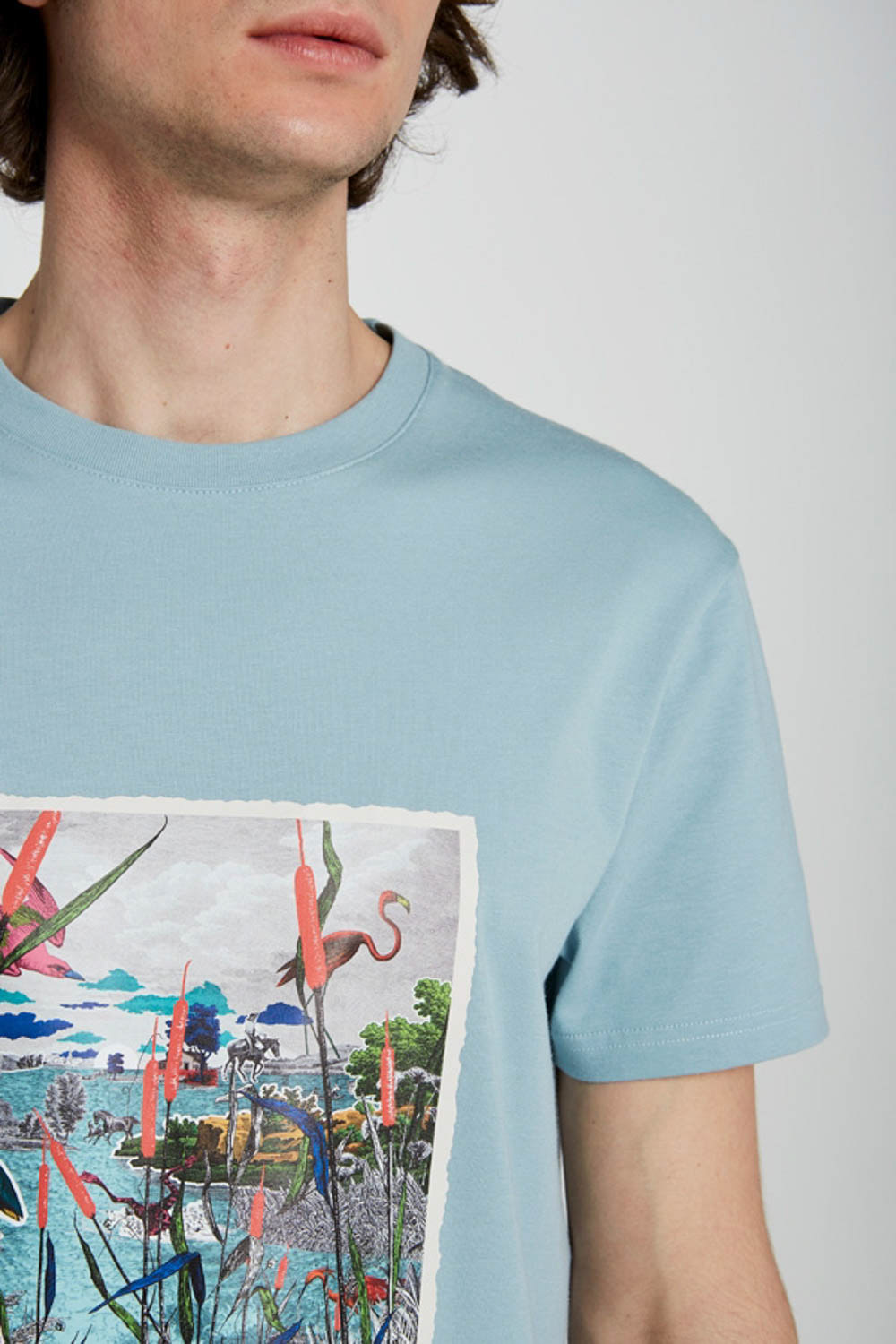 Shooting T-shirt Rue Begand avec motif camargue de la collection printemps-été 2020