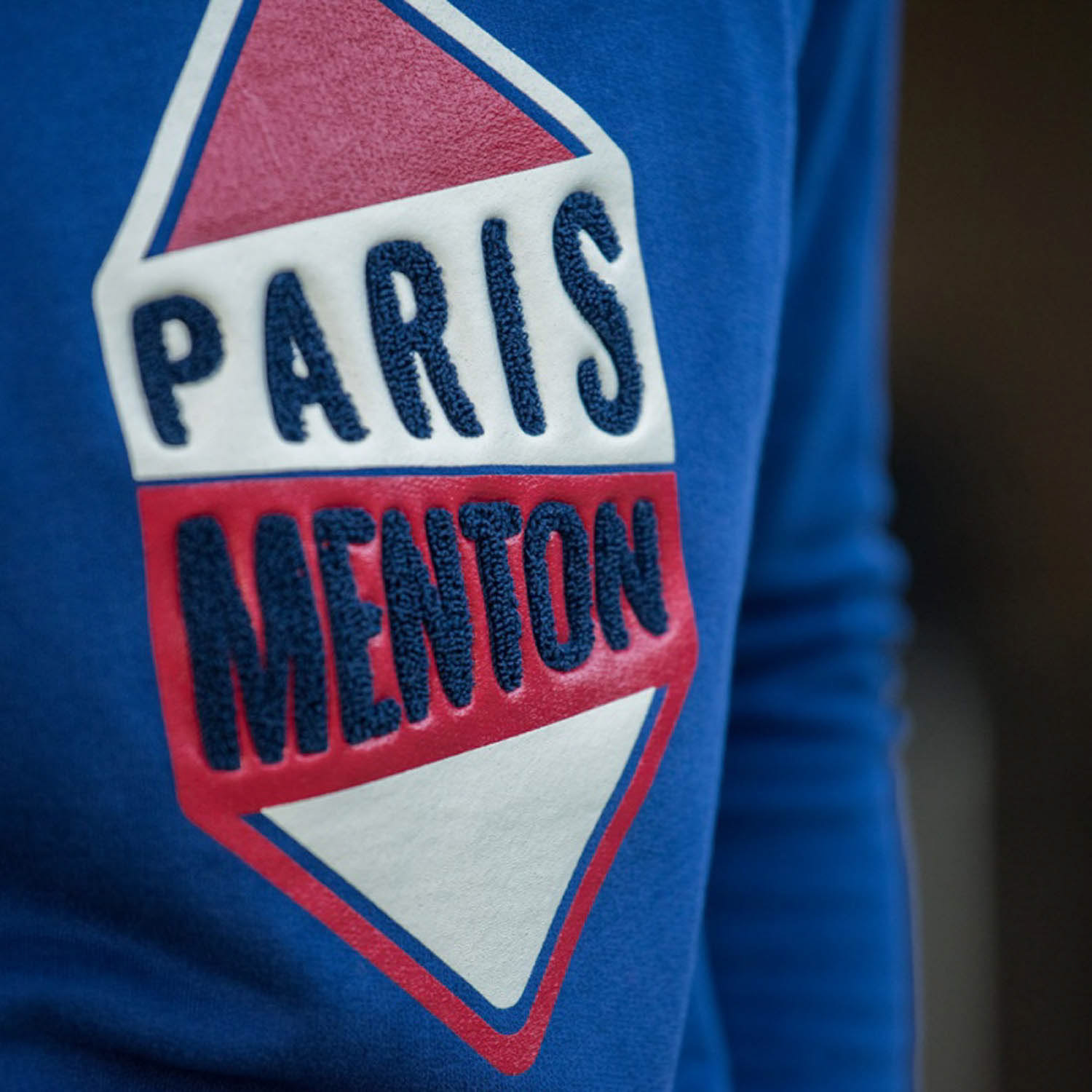 Shooting du motif Paris-Menton pour la collection Printemps-Été 2018 du Slip Français